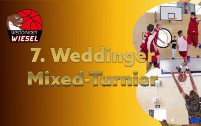 7. Mixed-Turnier der Weddinger Wiesel – Tag 1 (Basketball)