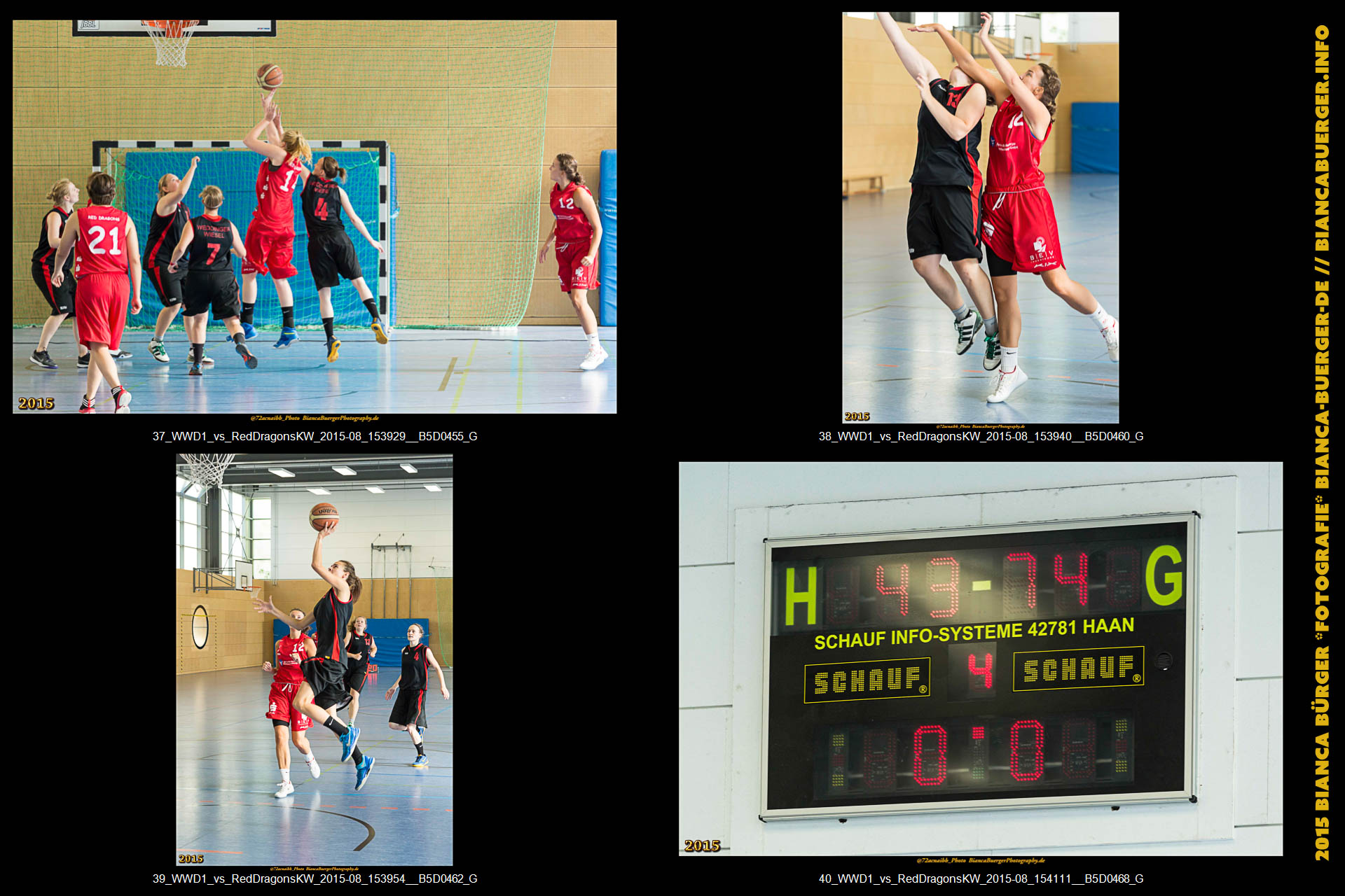 Testspiel - 1. Damen Weddinger Wiesel vs Red Dragons Königs Wusterhausen