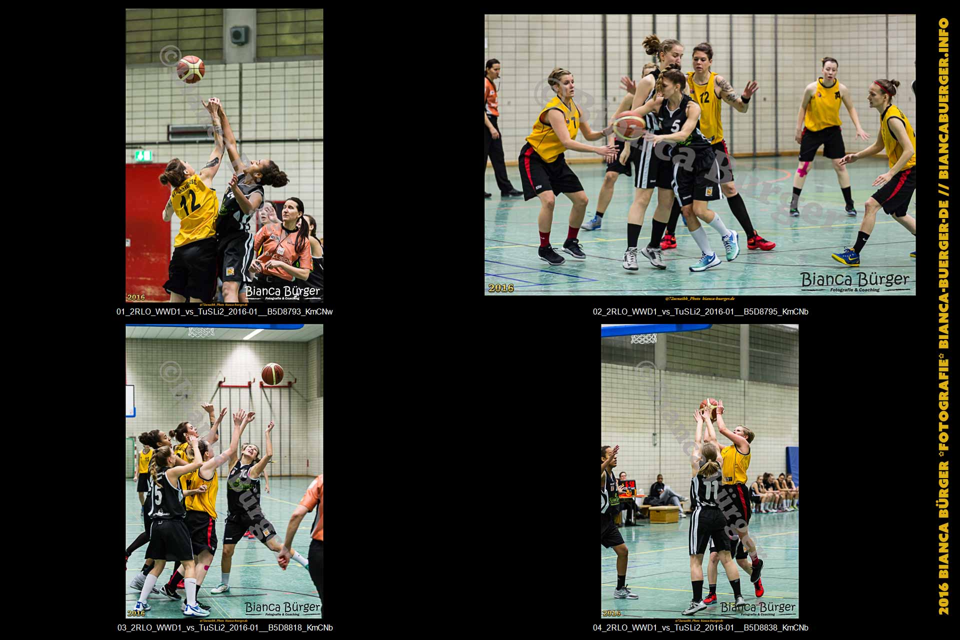 2. RLO - 1. Damen Weddinger Wiesel vs TuS Lichterfelde 2 (Basketball)