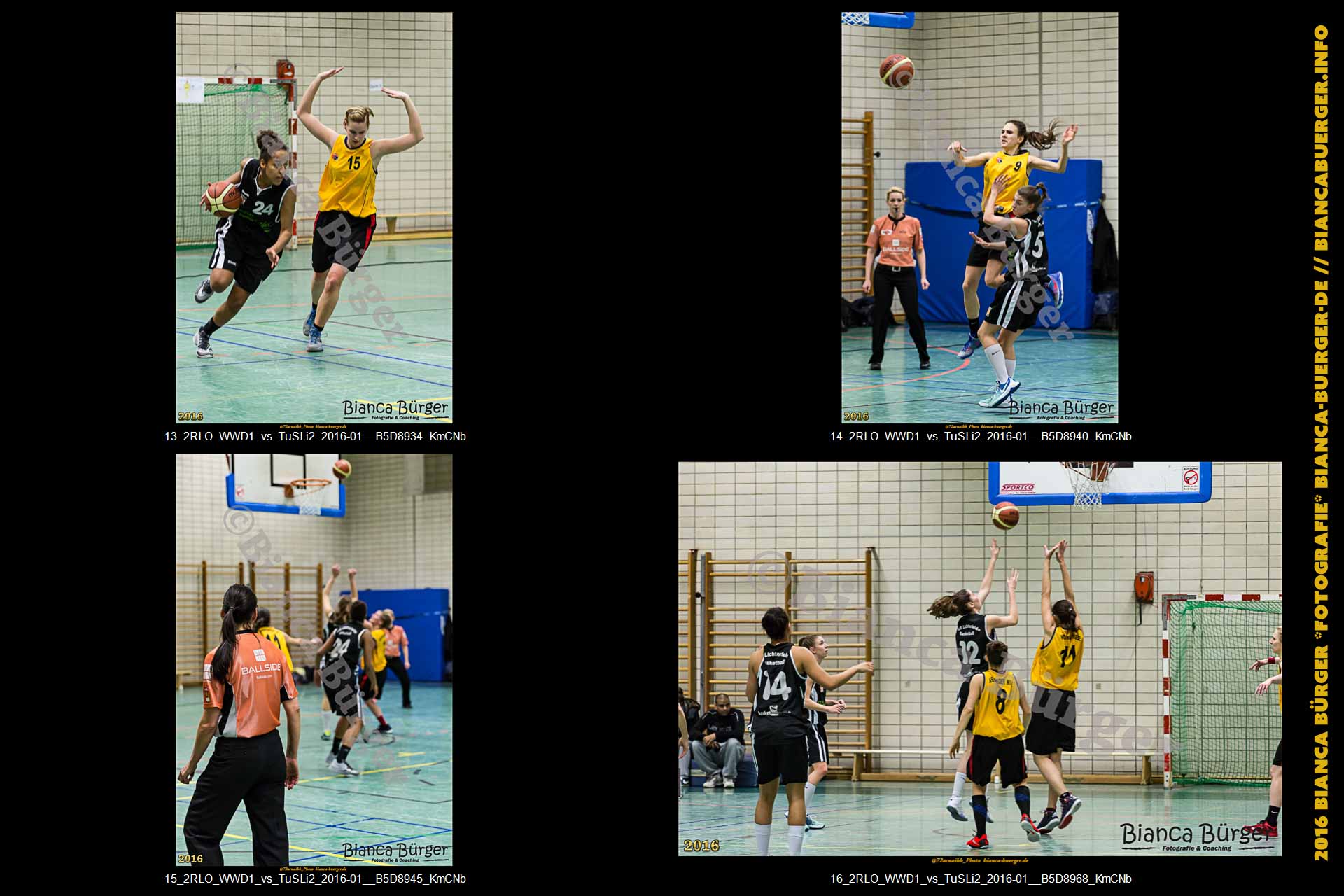 2. RLO - 1. Damen Weddinger Wiesel vs TuS Lichterfelde 2 (Basketball)