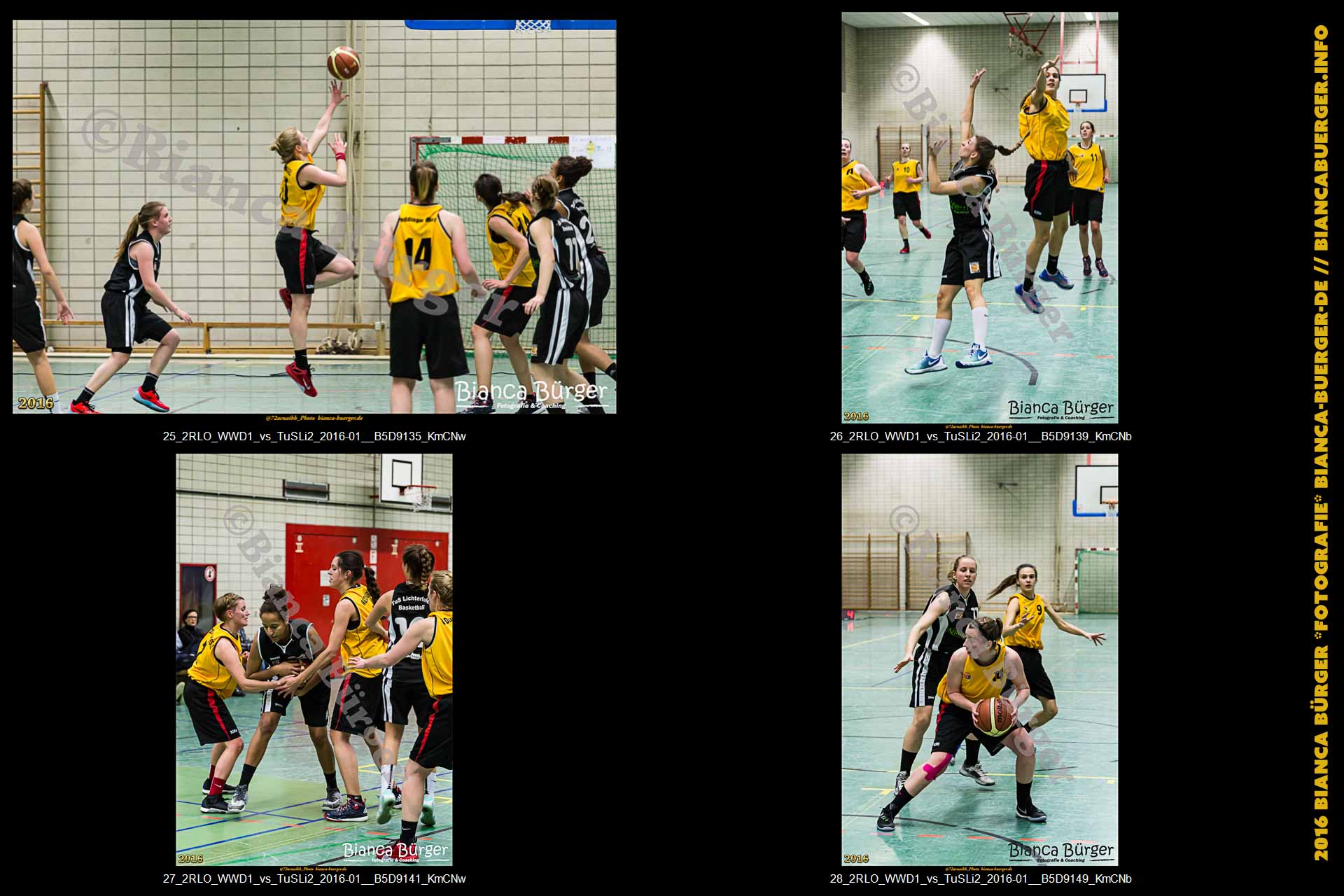 2. RLO - 1. Damen Weddinger Wiesel vs TuS Lichterfelde 2 (Basketball)