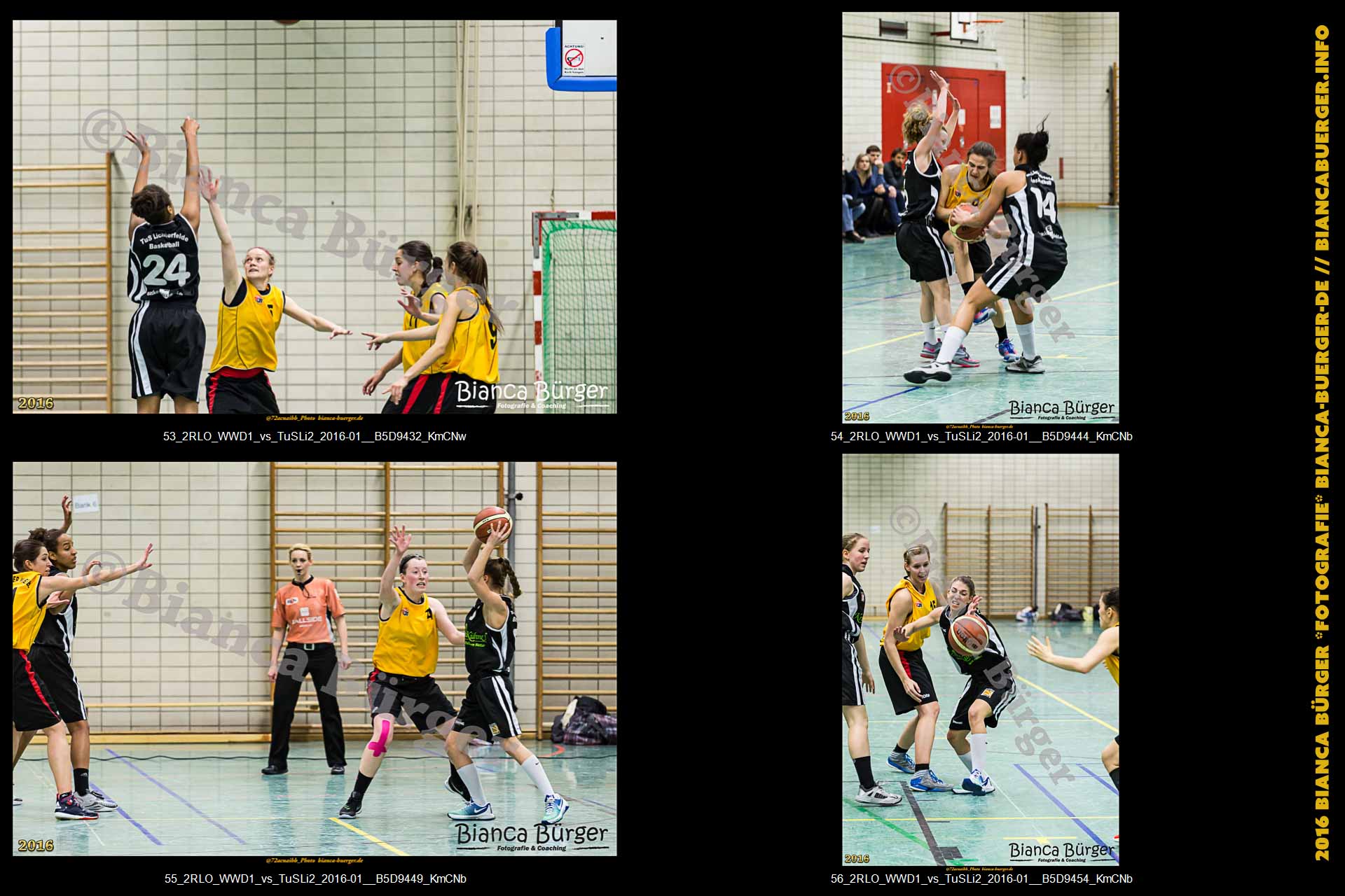 2. RLO - 1. Damen Weddinger Wiesel vs TuS Lichterfelde 2 (Basketball)