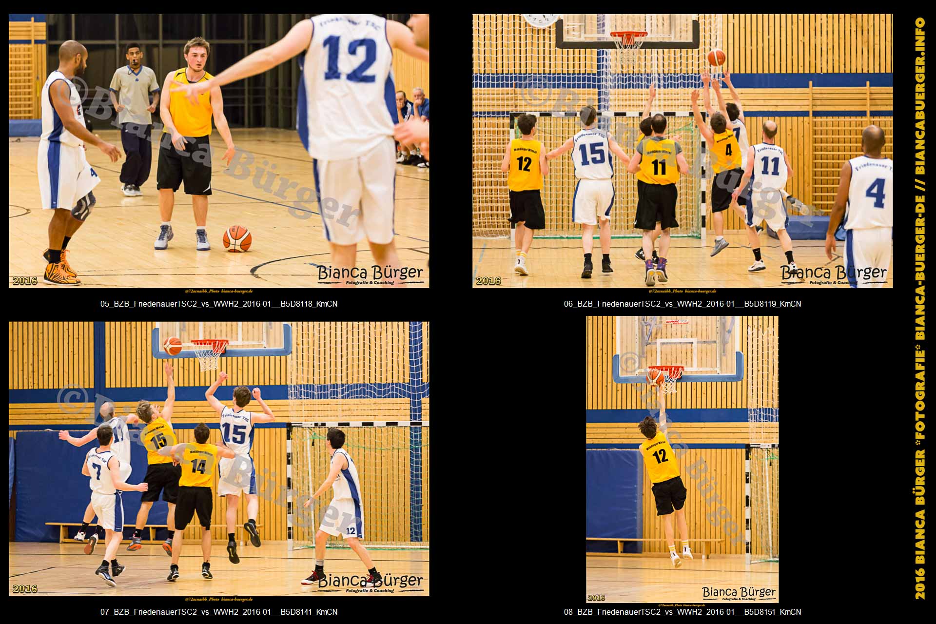 BZB Friedenauer TSC2 vs 2. Herren Weddinger Wiesel (Basketball)