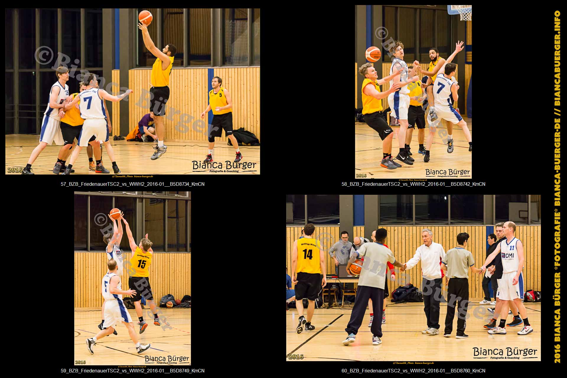 BZB Friedenauer TSC2 vs 2. Herren Weddinger Wiesel (Basketball)