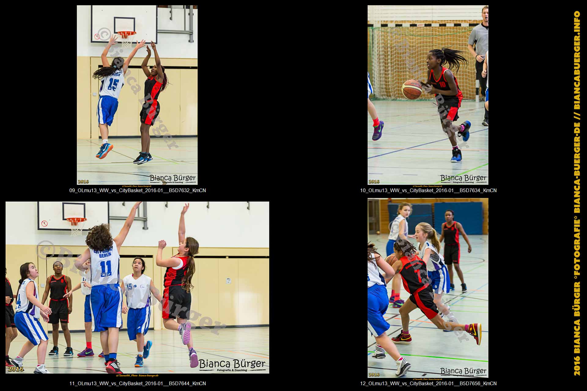 OL wu13 - Weddinger Wiesel vs City Basket Berlin (Basketball)