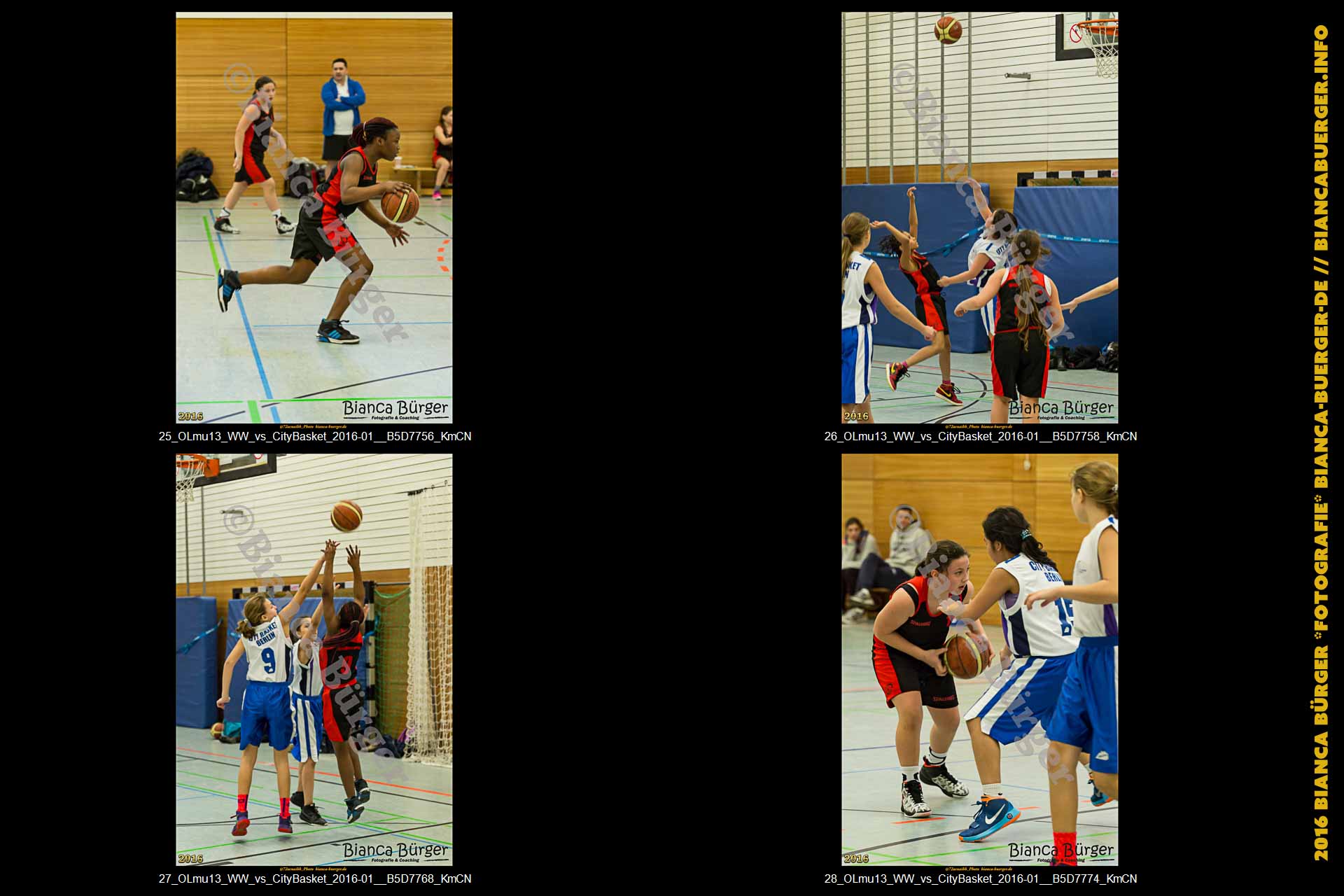 OL wu13 - Weddinger Wiesel vs City Basket Berlin (Basketball)