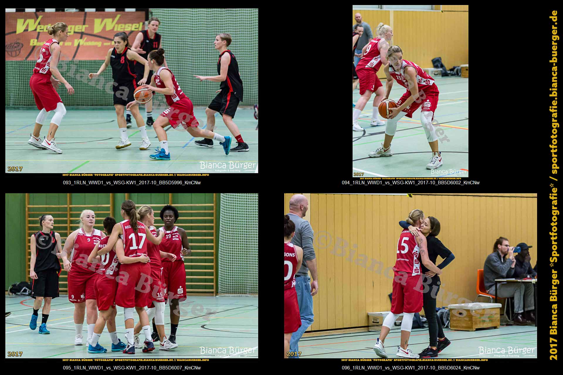 1. RLN Weddinger Wiesel 1 vs WSG Königs Wusterhausen 1 (Basketball)