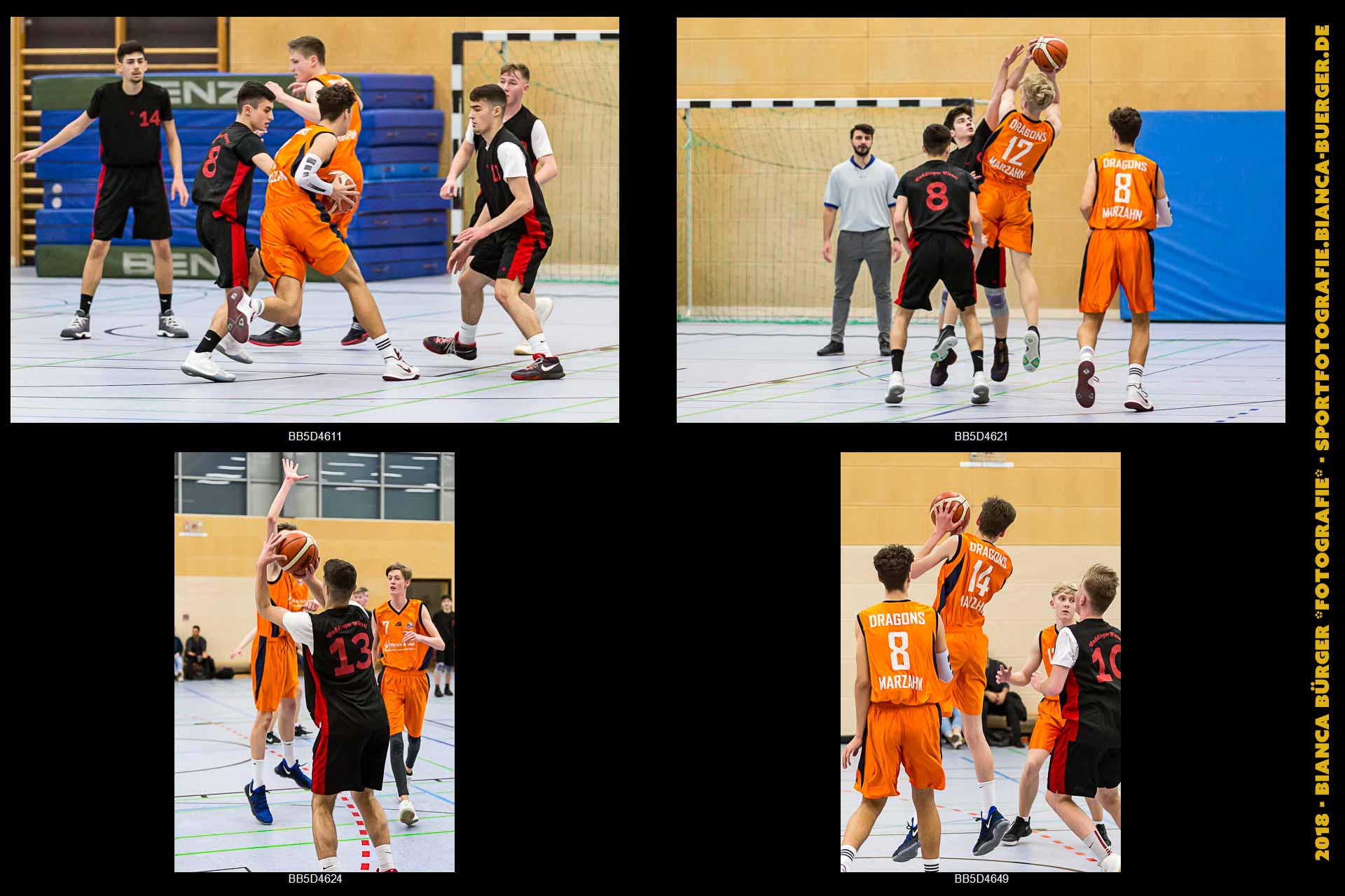 mU18 LLA - Weddinger Wiesel 1 vs Basket Dragons Marzahn 1 (Basketball)