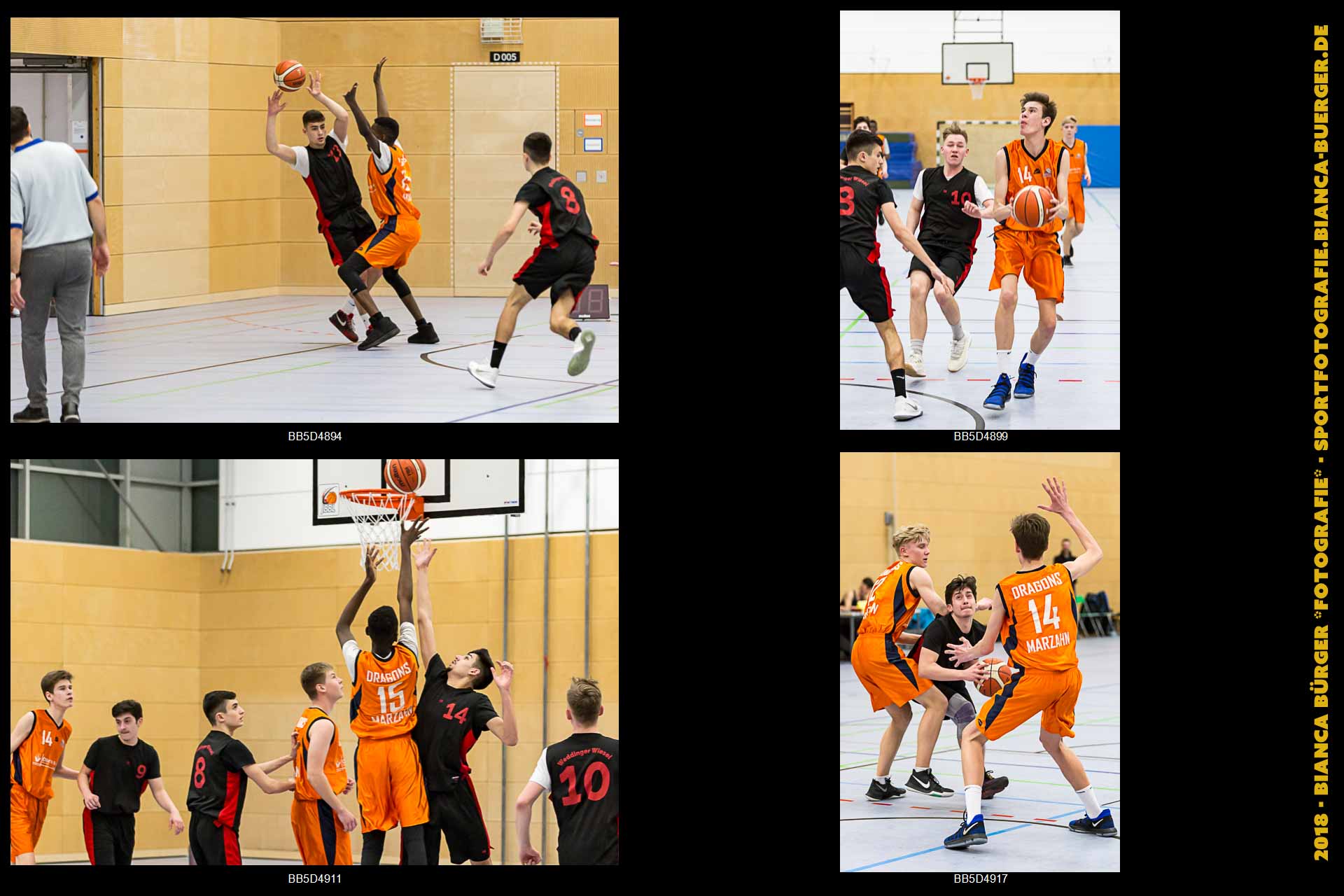 mU18 LLA - Weddinger Wiesel 1 vs Basket Dragons Marzahn 1 (Basketball)