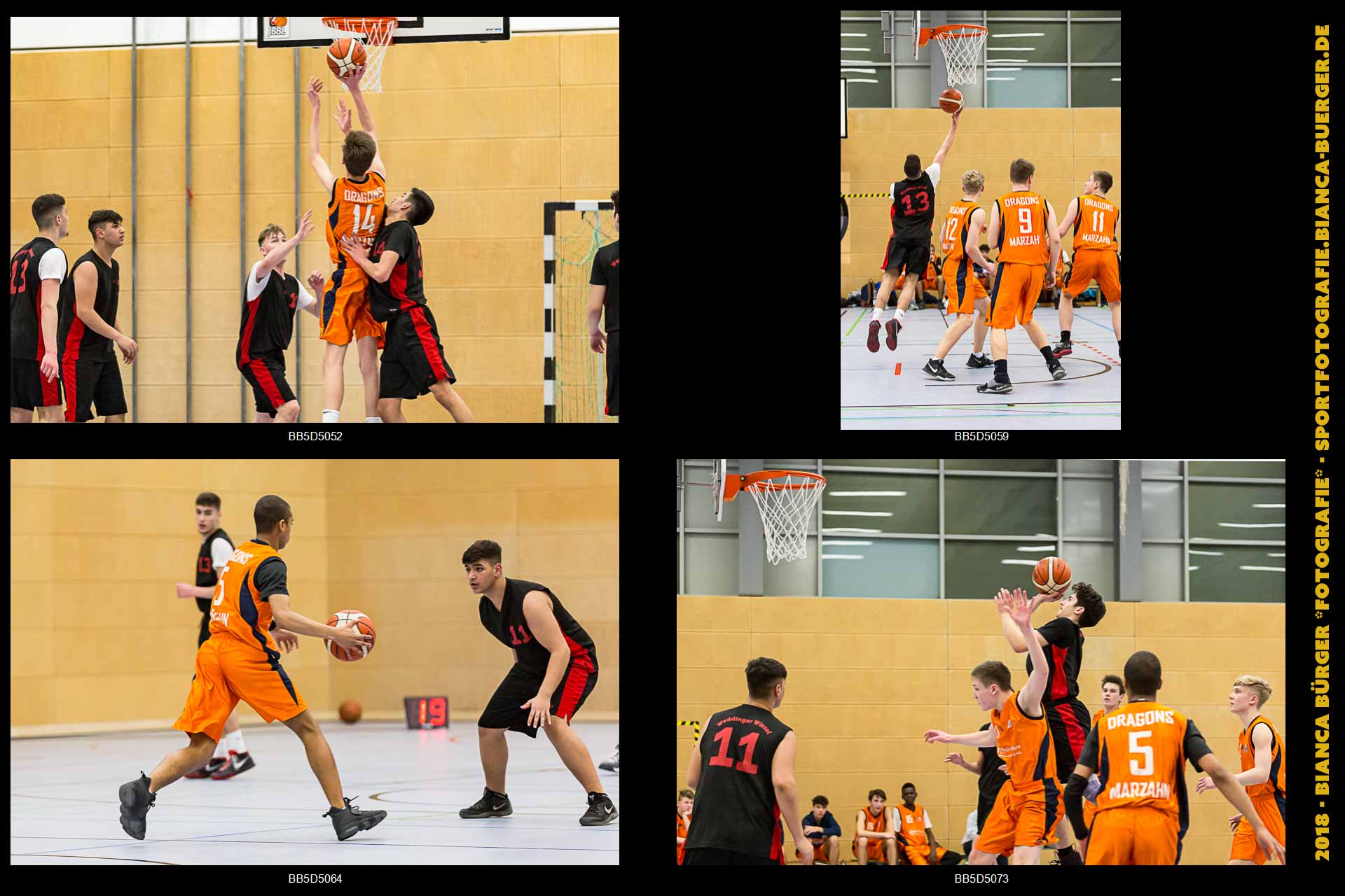 mU18 LLA - Weddinger Wiesel 1 vs Basket Dragons Marzahn 1 (Basketball)