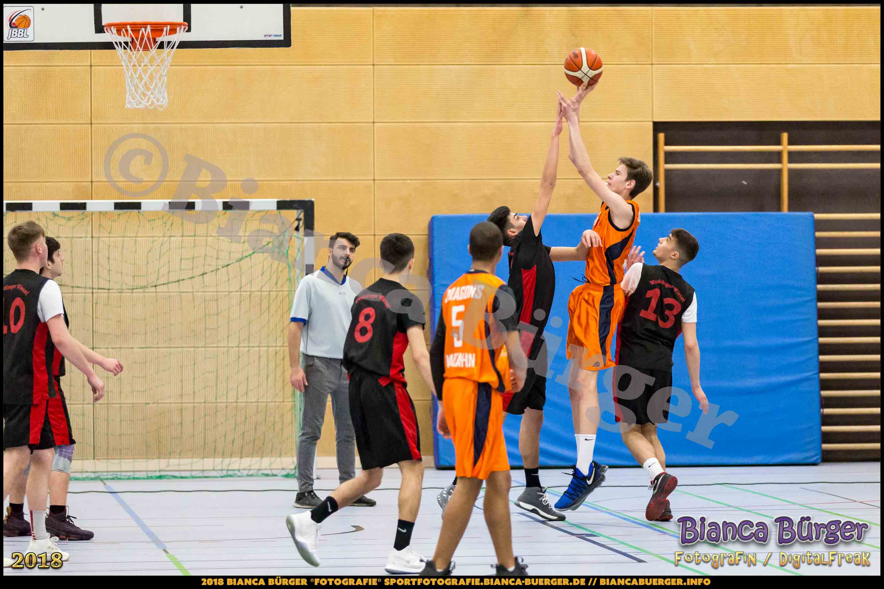 mU18 LLA - Weddinger Wiesel 1 vs Basket Dragons Marzahn 1 (Basketball)
