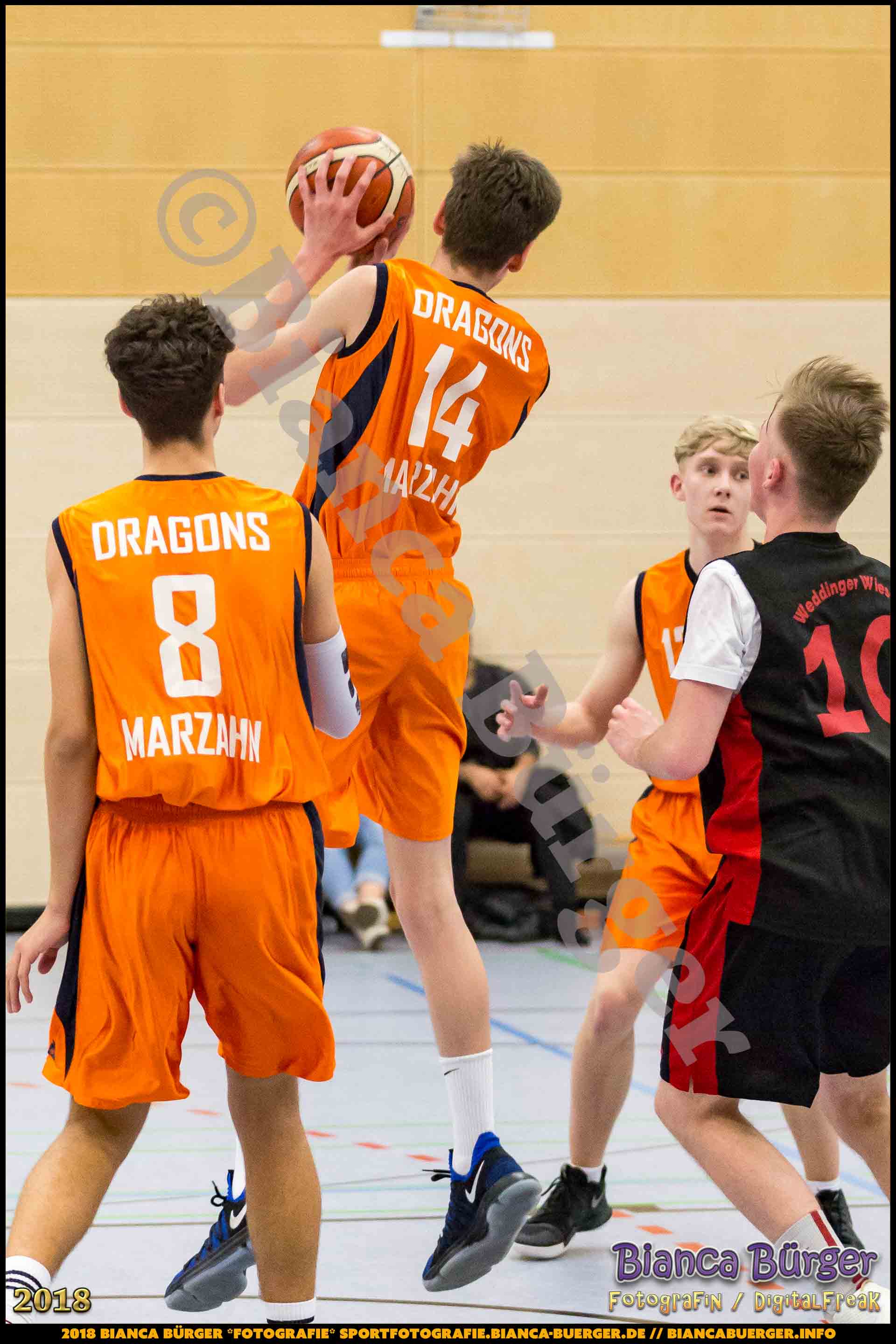 mU18 LLA - Weddinger Wiesel 1 vs Basket Dragons Marzahn 1 (Basketball)