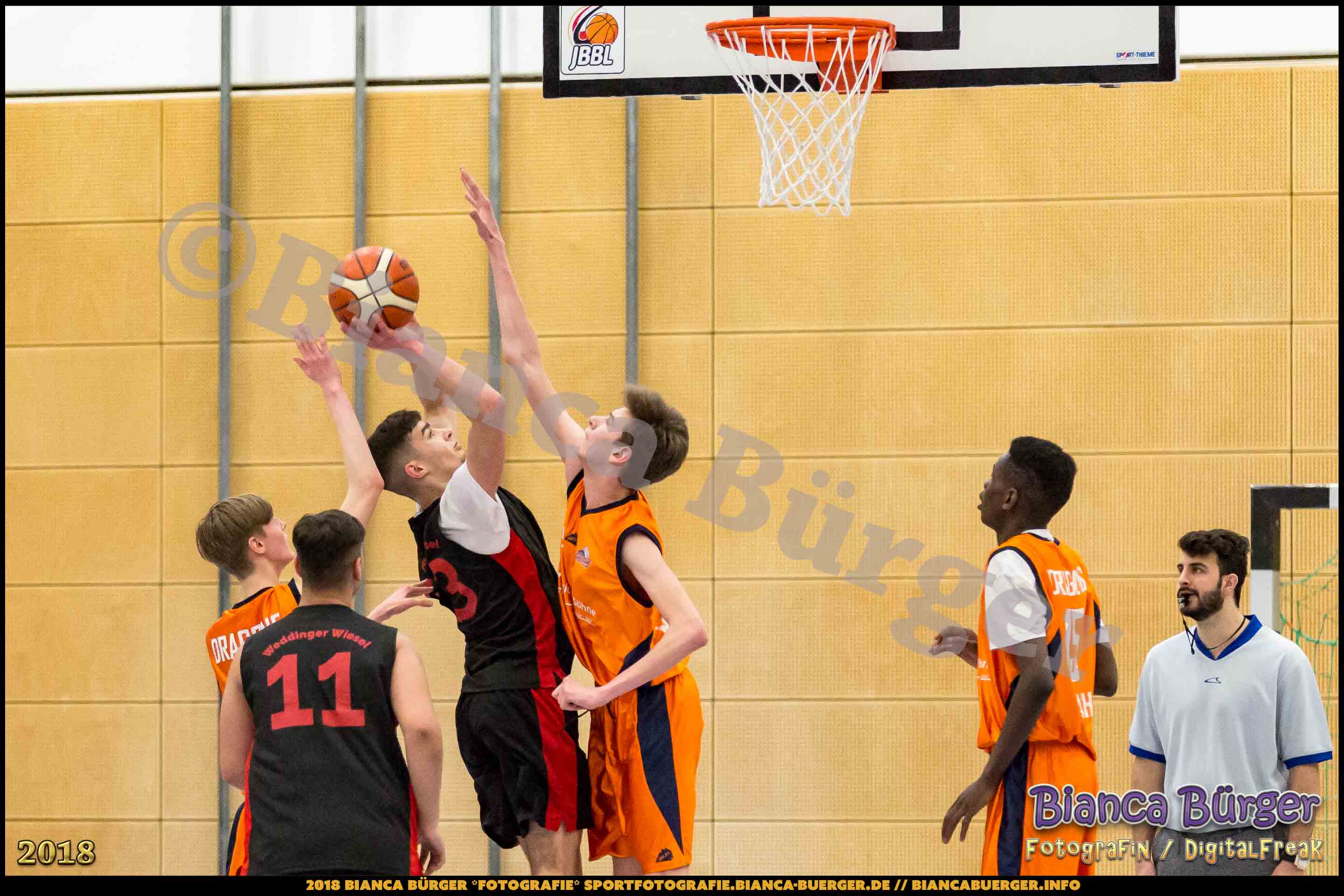 mU18 LLA - Weddinger Wiesel 1 vs Basket Dragons Marzahn 1 (Basketball)