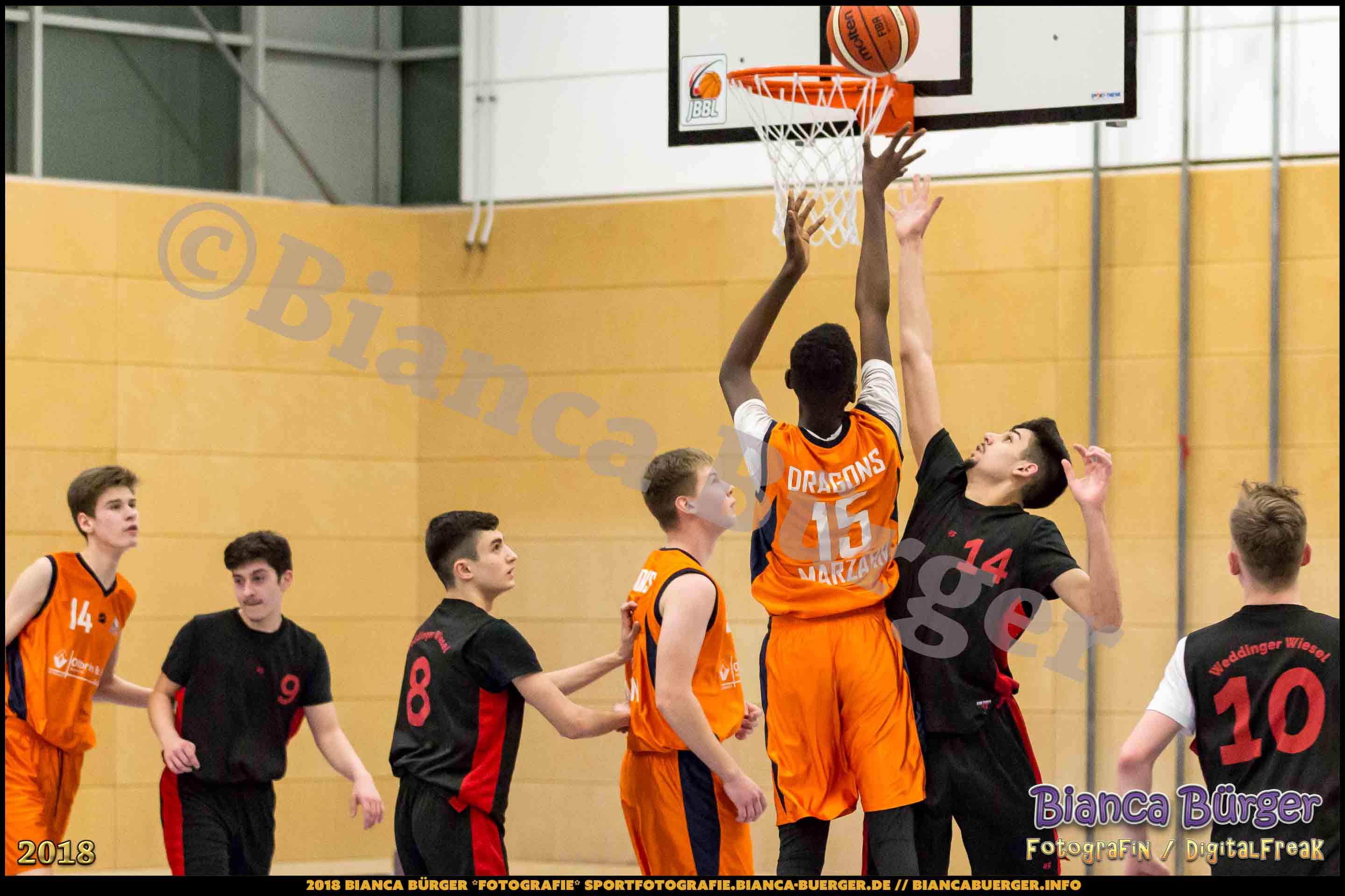 mU18 LLA - Weddinger Wiesel 1 vs Basket Dragons Marzahn 1 (Basketball)