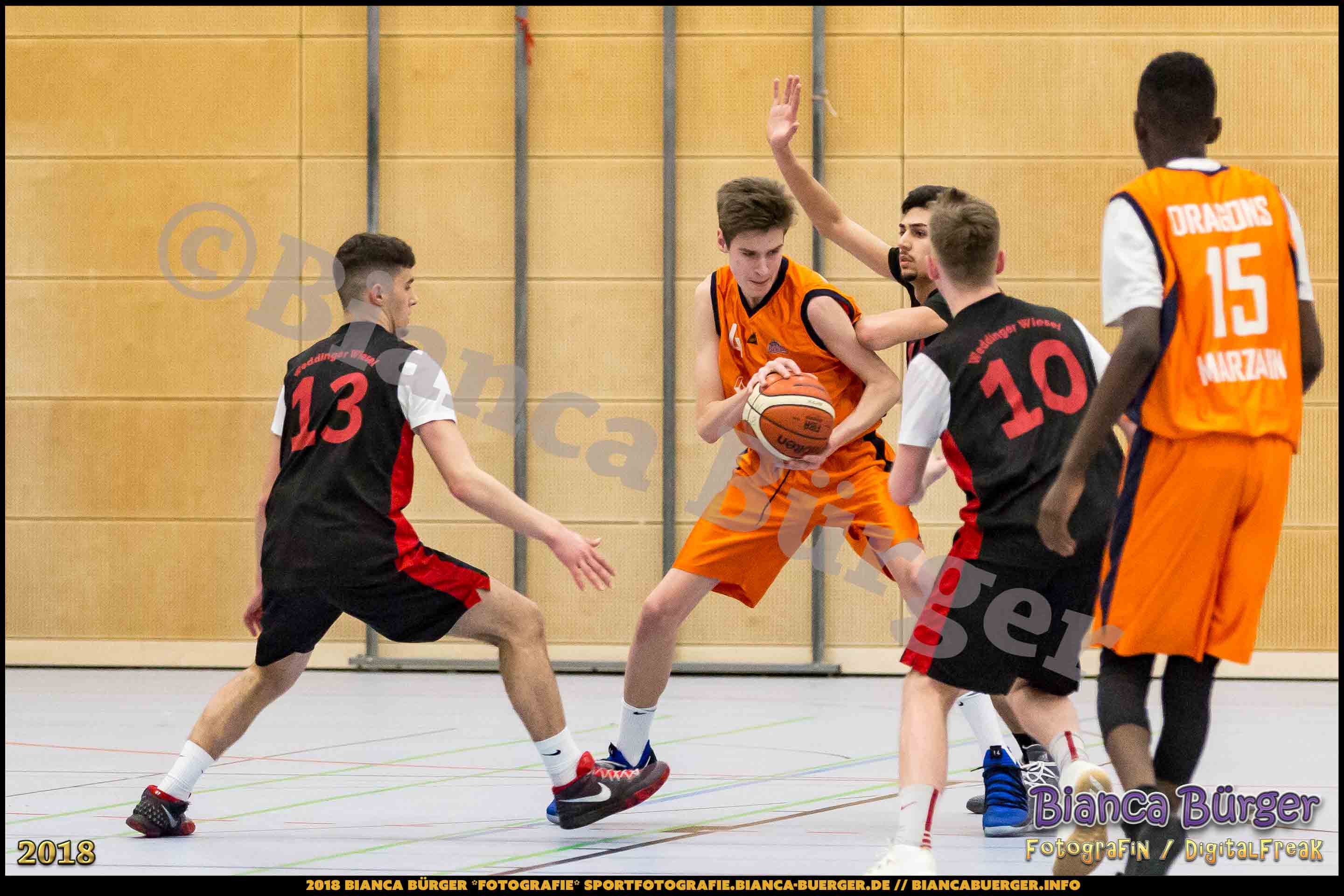 mU18 LLA - Weddinger Wiesel 1 vs Basket Dragons Marzahn 1 (Basketball)