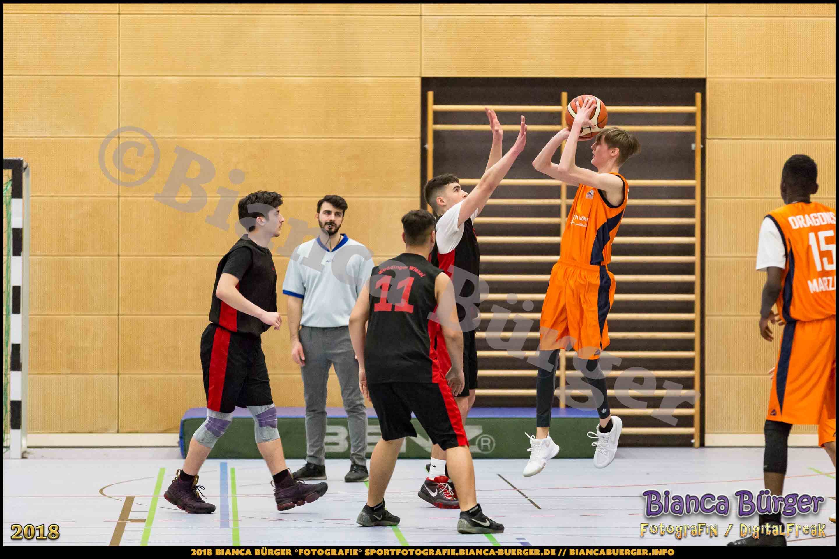 mU18 LLA - Weddinger Wiesel 1 vs Basket Dragons Marzahn 1 (Basketball)