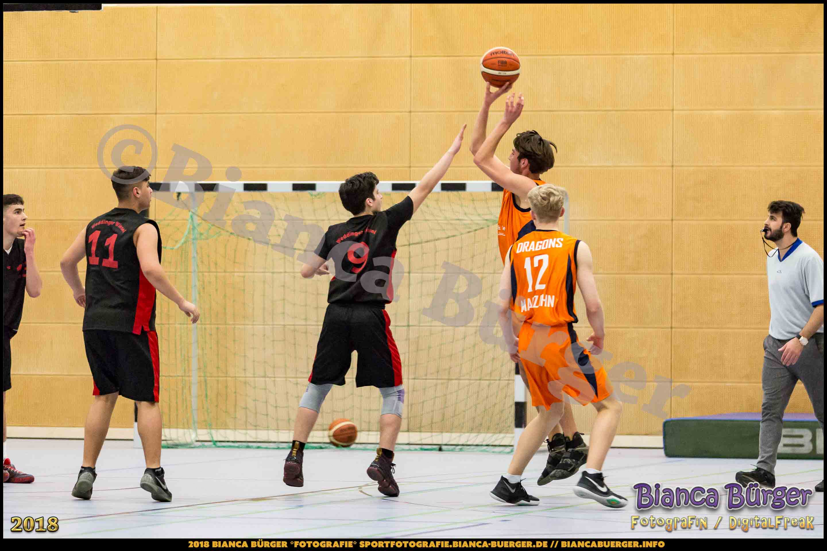 mU18 LLA - Weddinger Wiesel 1 vs Basket Dragons Marzahn 1 (Basketball)