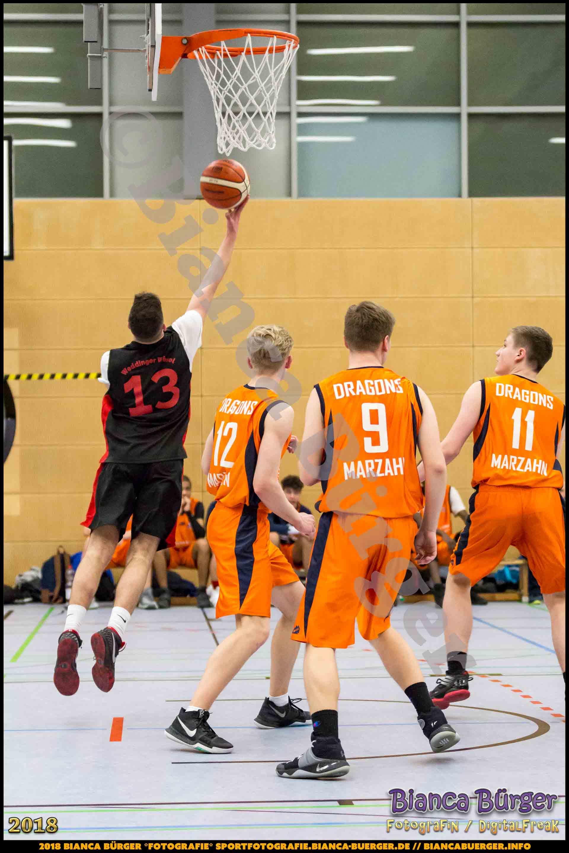 mU18 LLA - Weddinger Wiesel 1 vs Basket Dragons Marzahn 1 (Basketball)