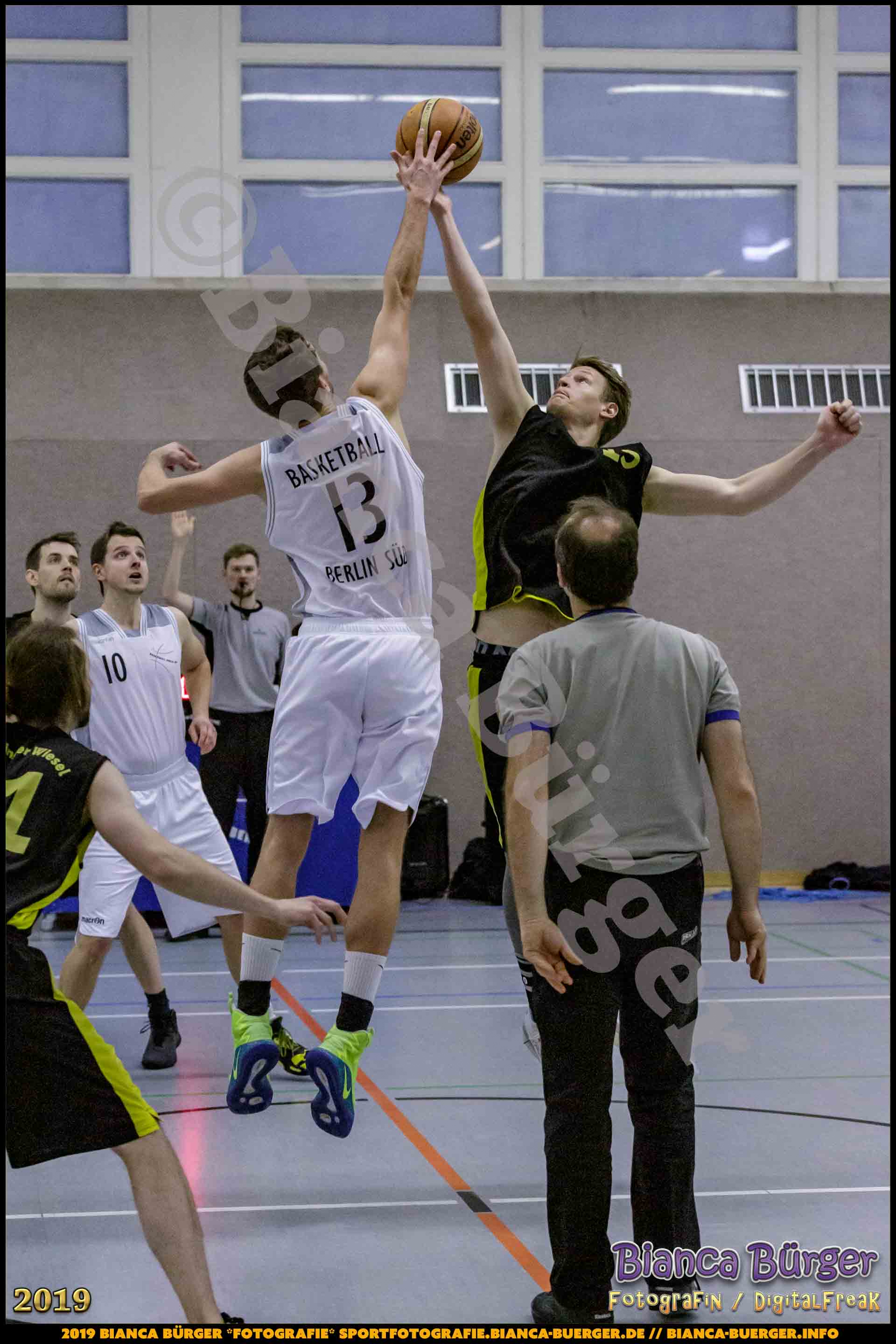 He BZB - Basketball Berlin Süd 1 vs Weddinger Wiesel 3 (S18/19, Basketball)
