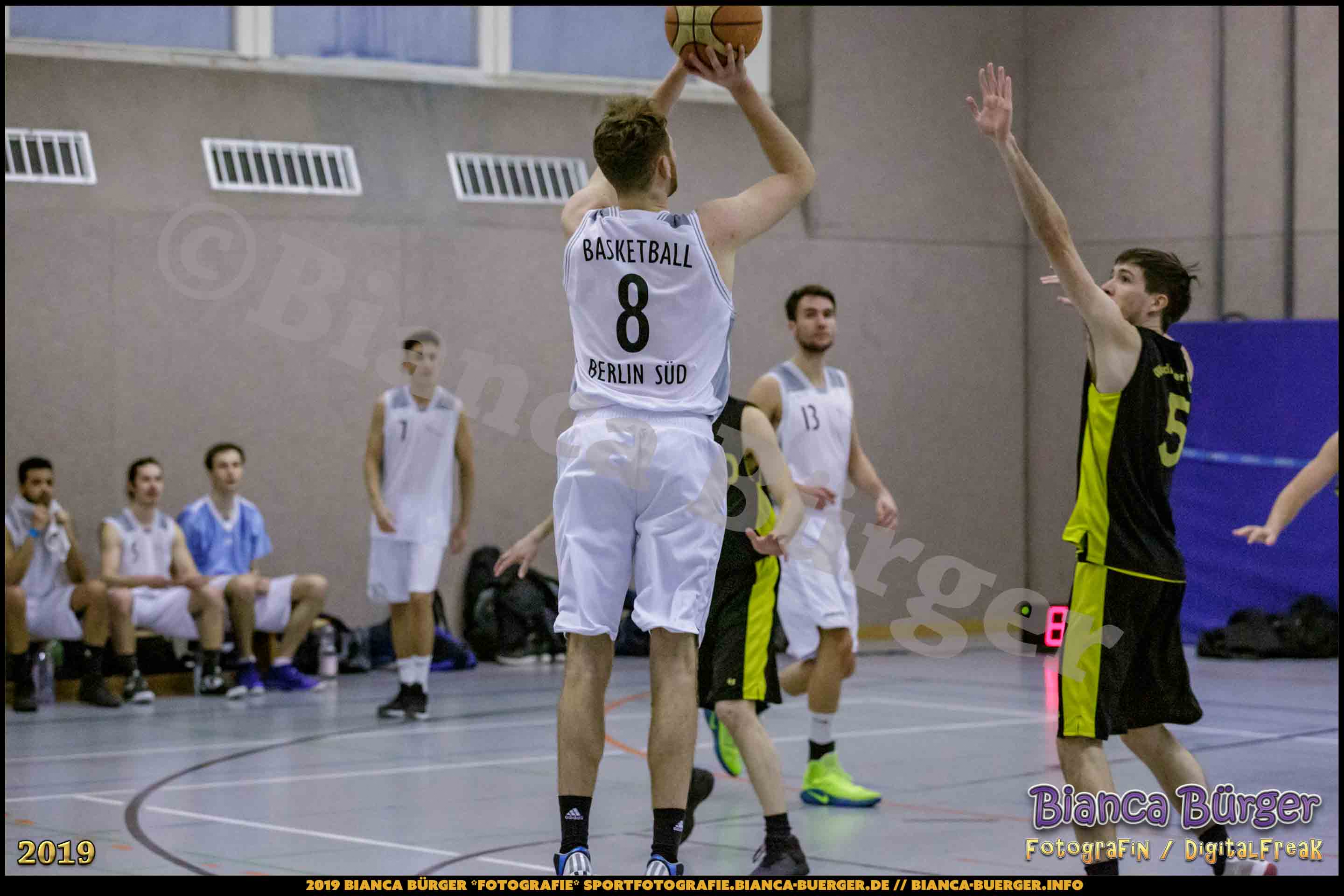 He BZB - Basketball Berlin Süd 1 vs Weddinger Wiesel 3 (S18/19, Basketball)