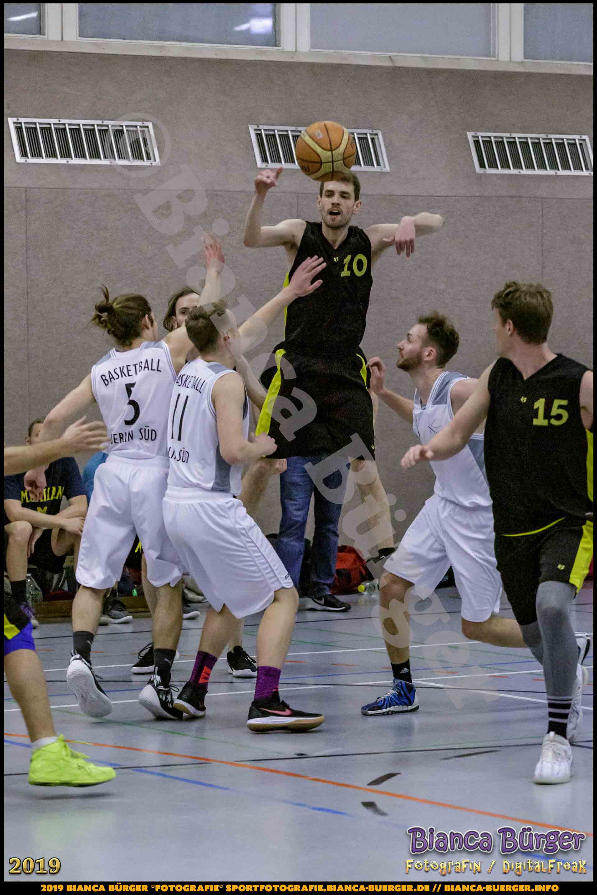 He BZB - Basketball Berlin Süd 1 vs Weddinger Wiesel 3 (S18/19, Basketball)