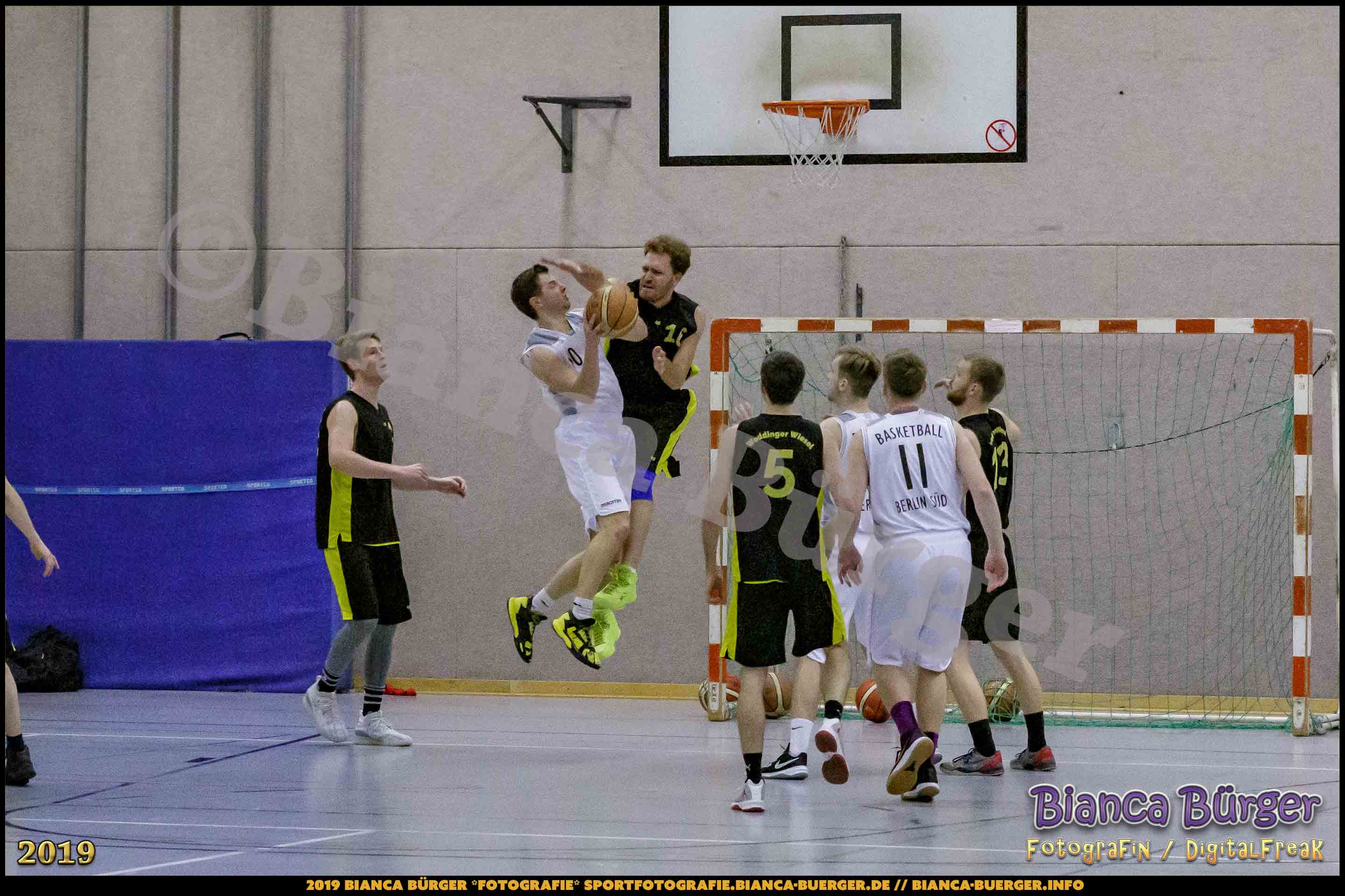 He BZB - Basketball Berlin Süd 1 vs Weddinger Wiesel 3 (S18/19, Basketball)