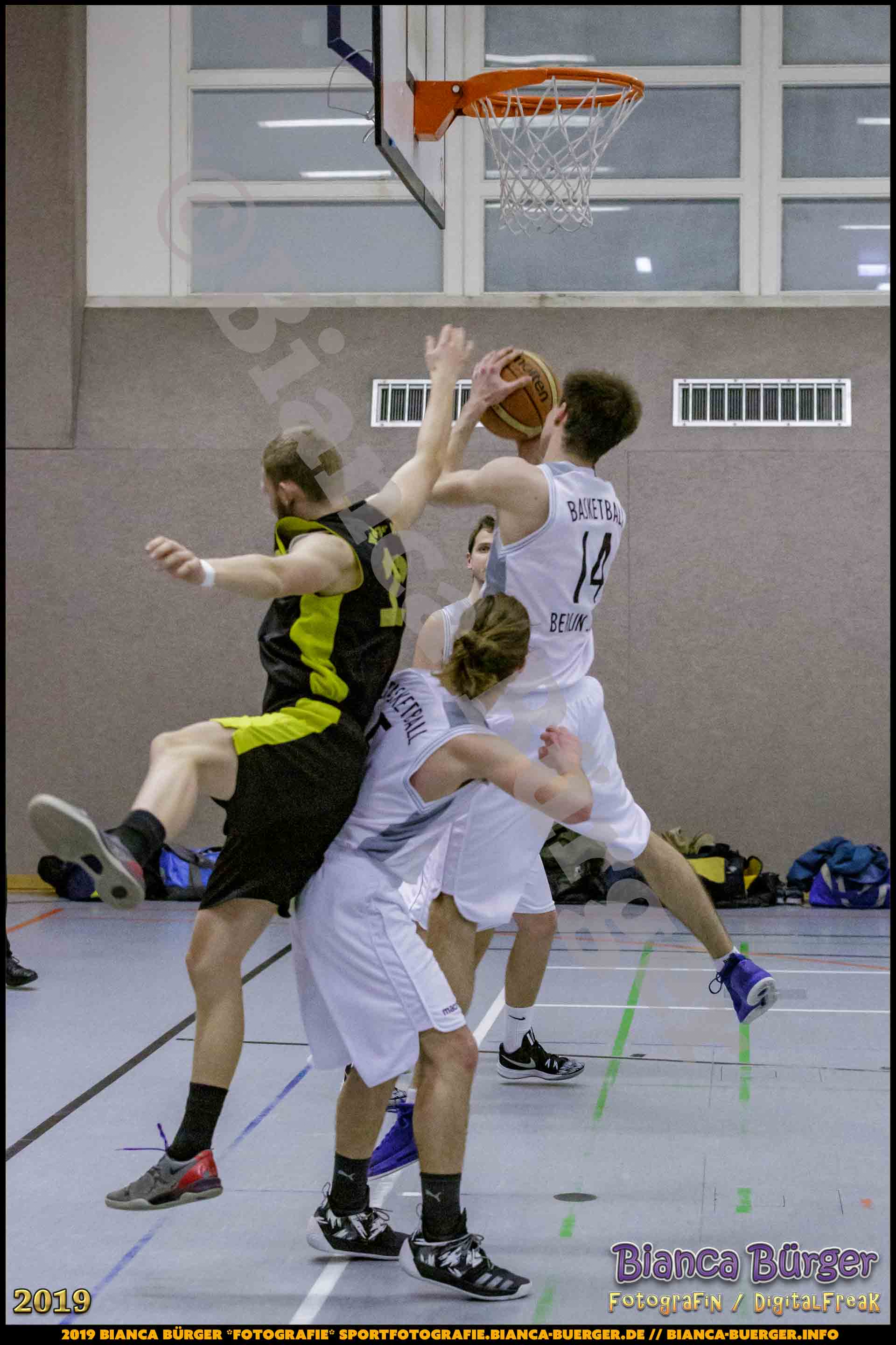 He BZB - Basketball Berlin Süd 1 vs Weddinger Wiesel 3 (S18/19, Basketball)