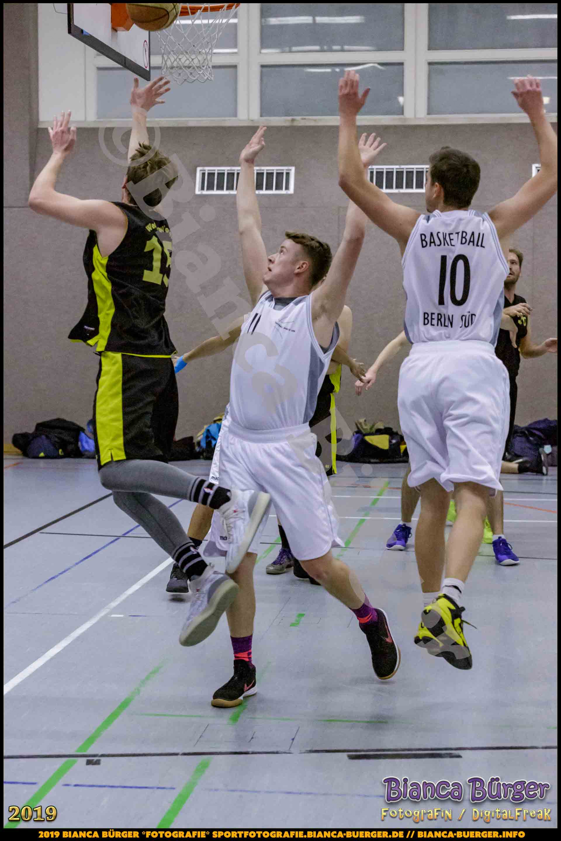 He BZB - Basketball Berlin Süd 1 vs Weddinger Wiesel 3 (S18/19, Basketball)