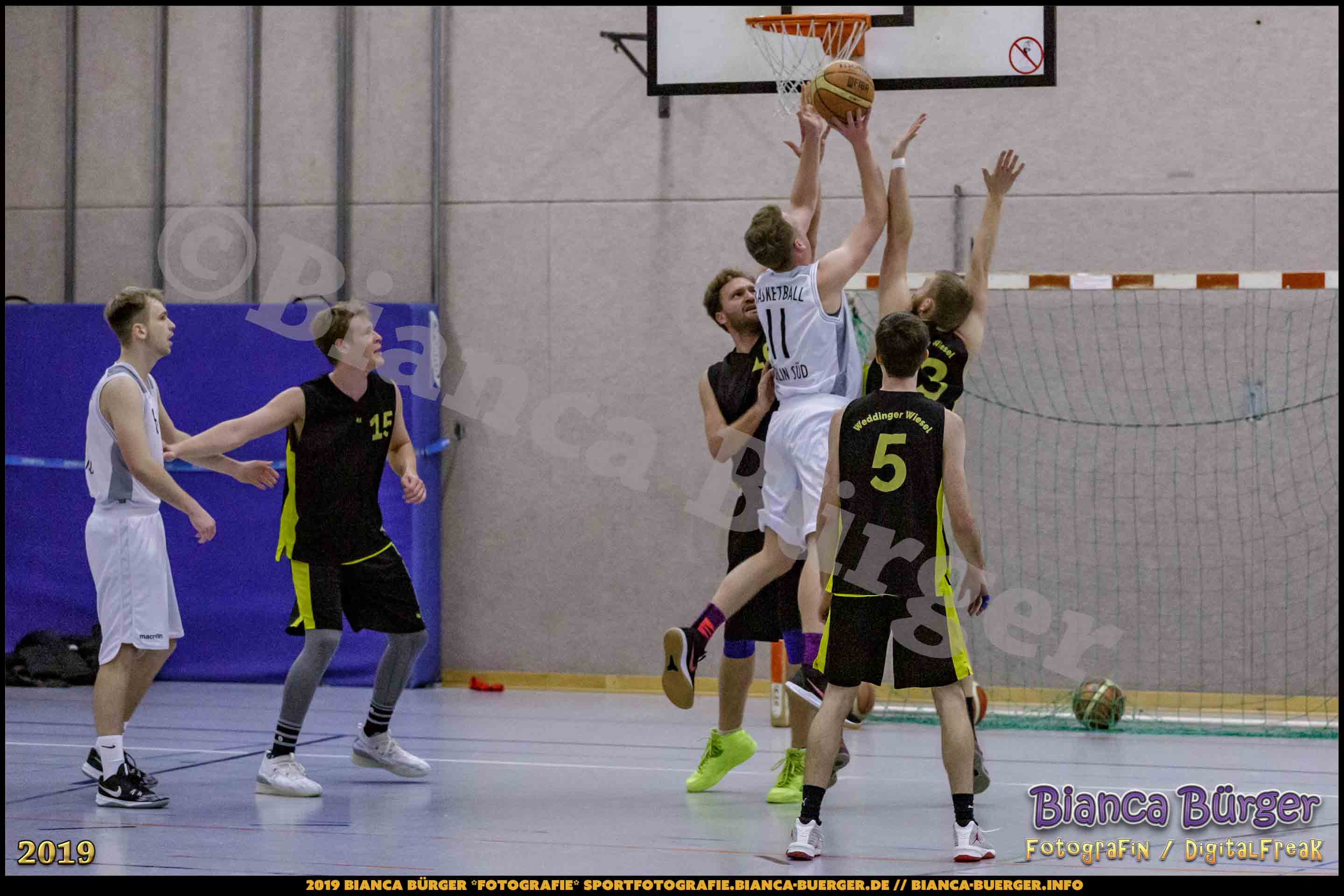 He BZB - Basketball Berlin Süd 1 vs Weddinger Wiesel 3 (S18/19, Basketball)