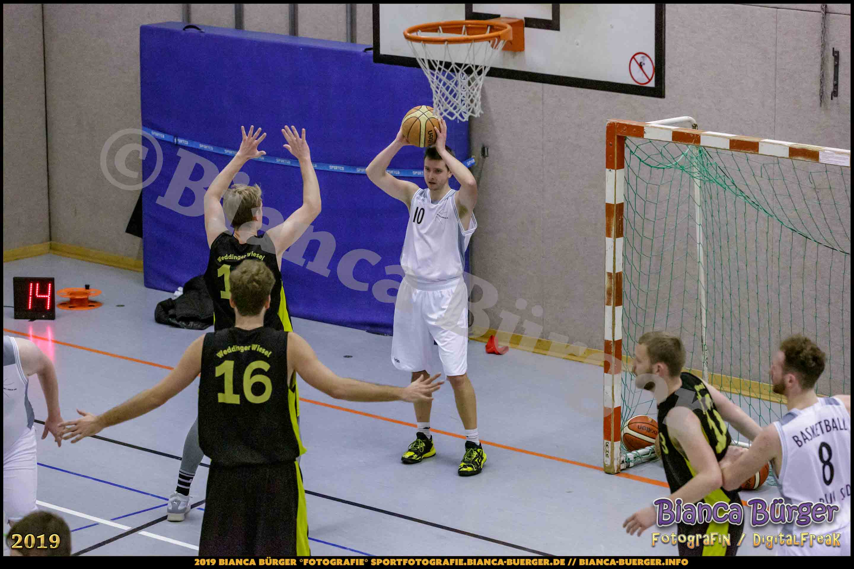 He BZB - Basketball Berlin Süd 1 vs Weddinger Wiesel 3 (S18/19, Basketball)