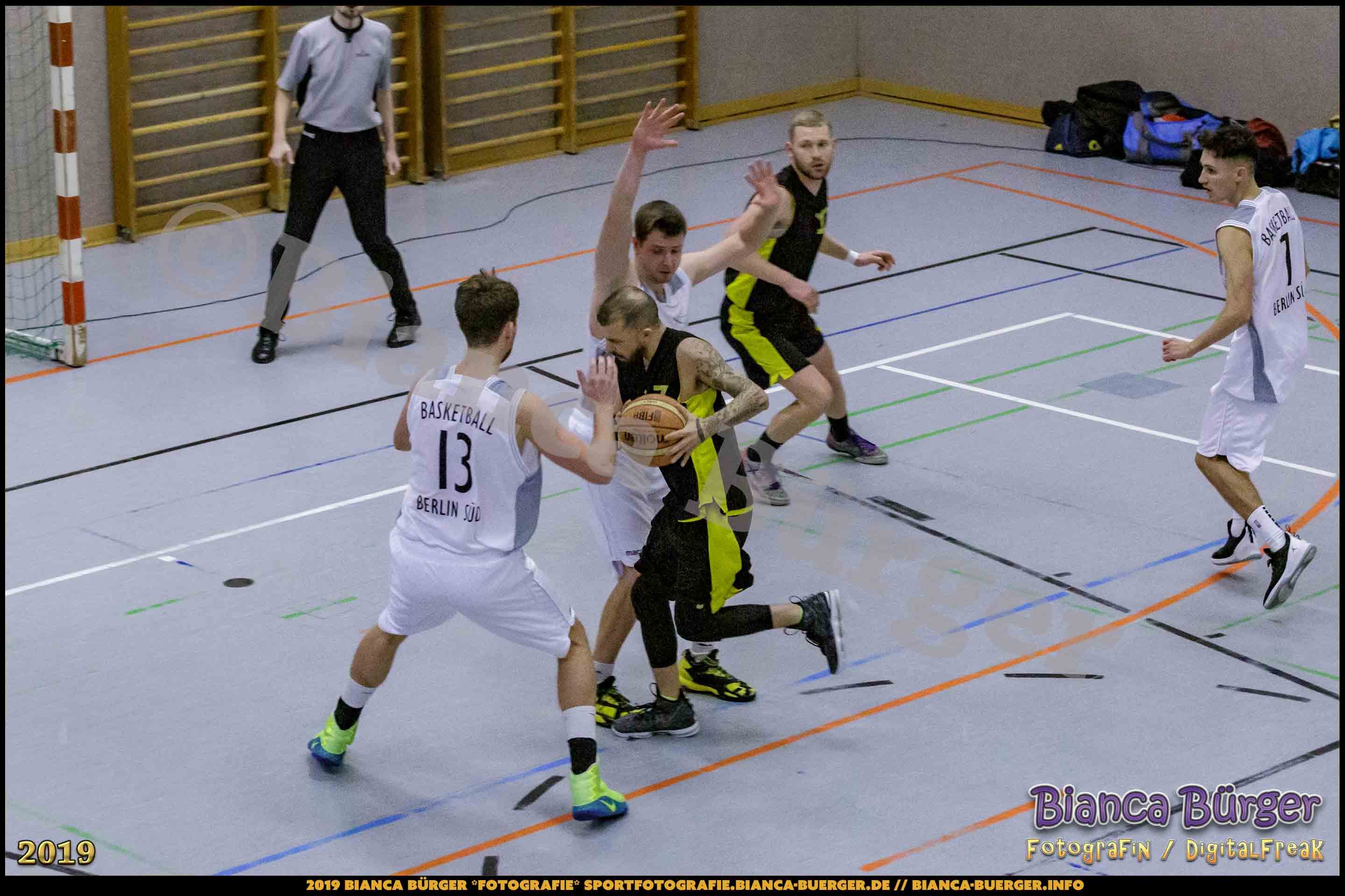 He BZB - Basketball Berlin Süd 1 vs Weddinger Wiesel 3 (S18/19, Basketball)