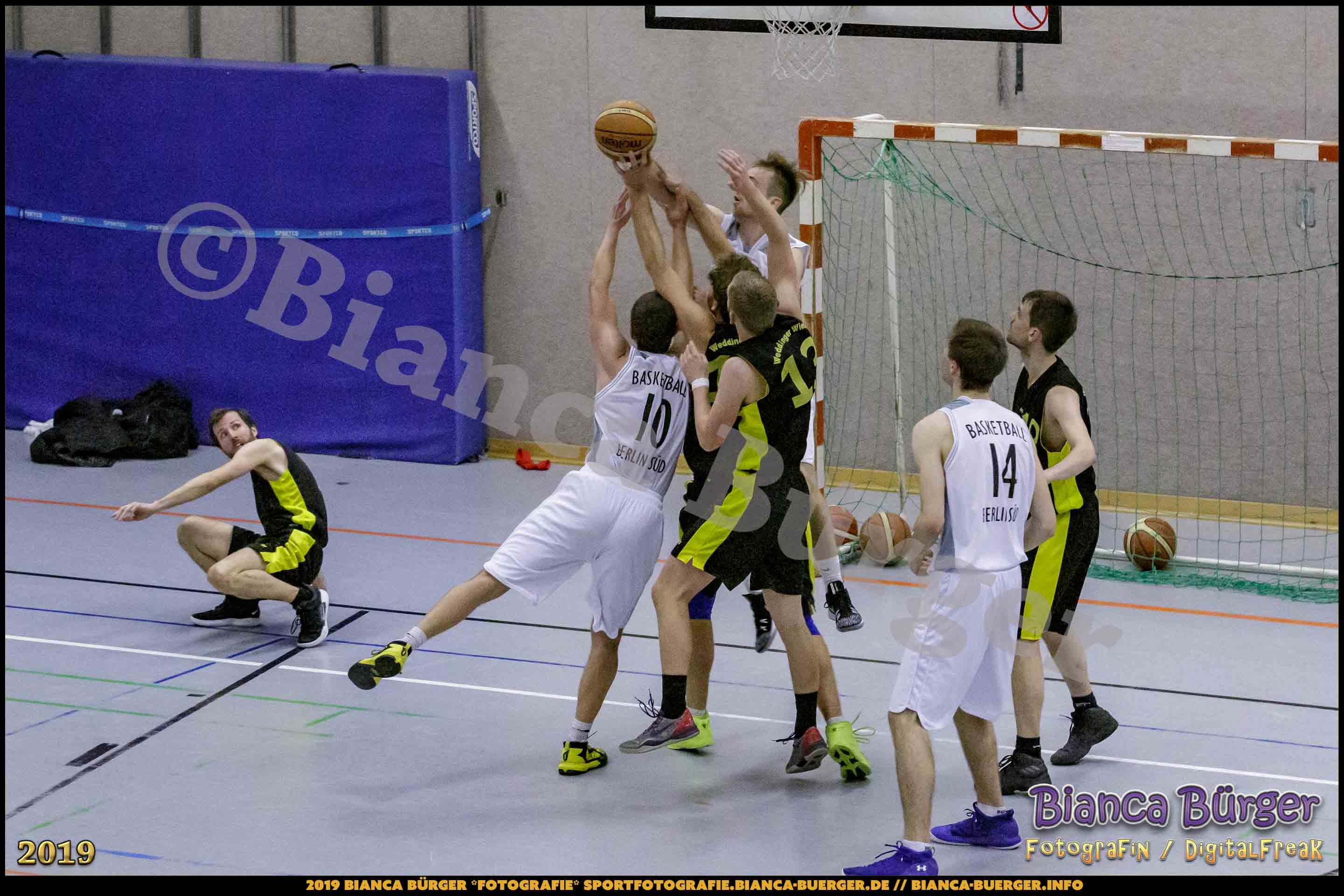 He BZB - Basketball Berlin Süd 1 vs Weddinger Wiesel 3 (S18/19, Basketball)