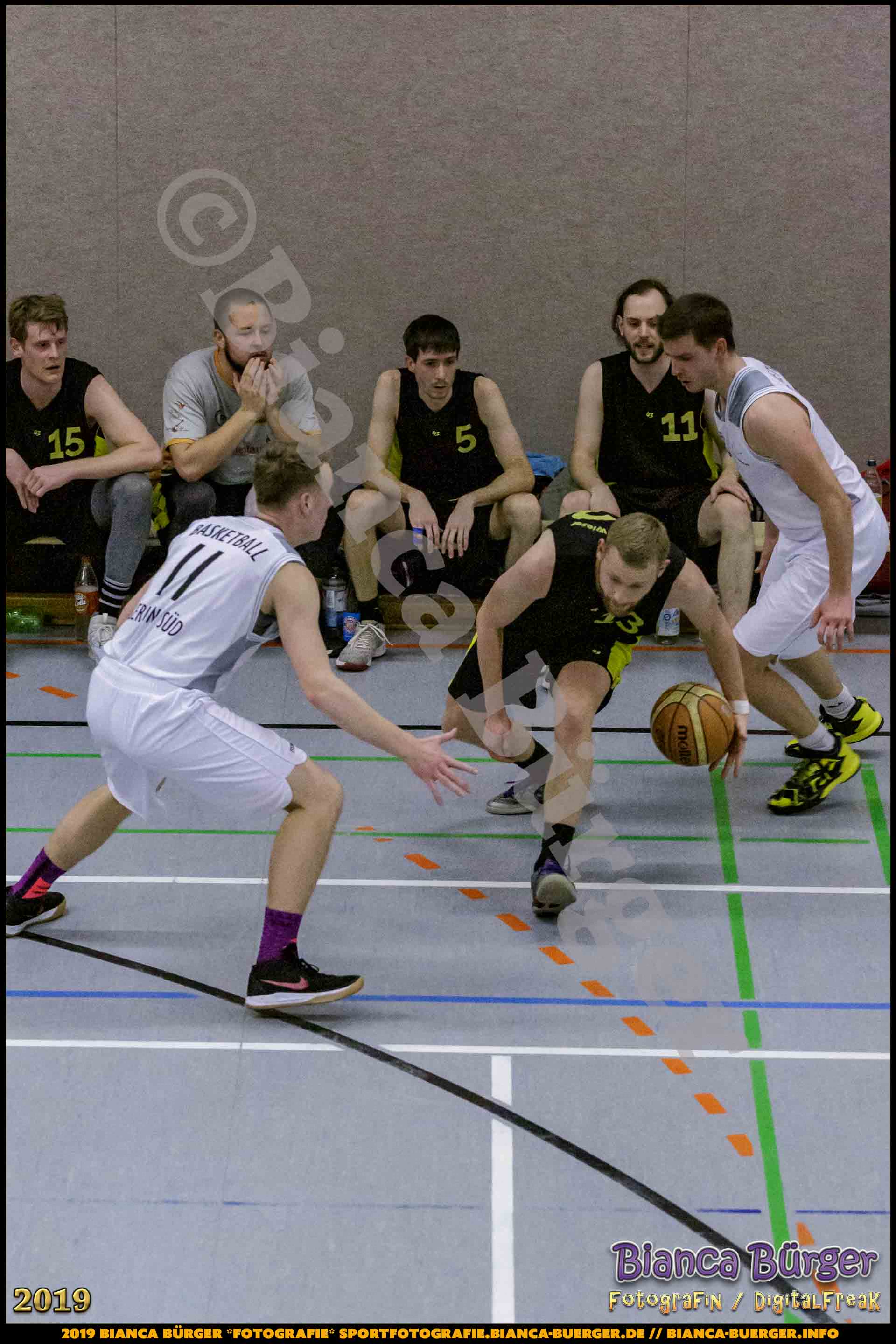 He BZB - Basketball Berlin Süd 1 vs Weddinger Wiesel 3 (S18/19, Basketball)