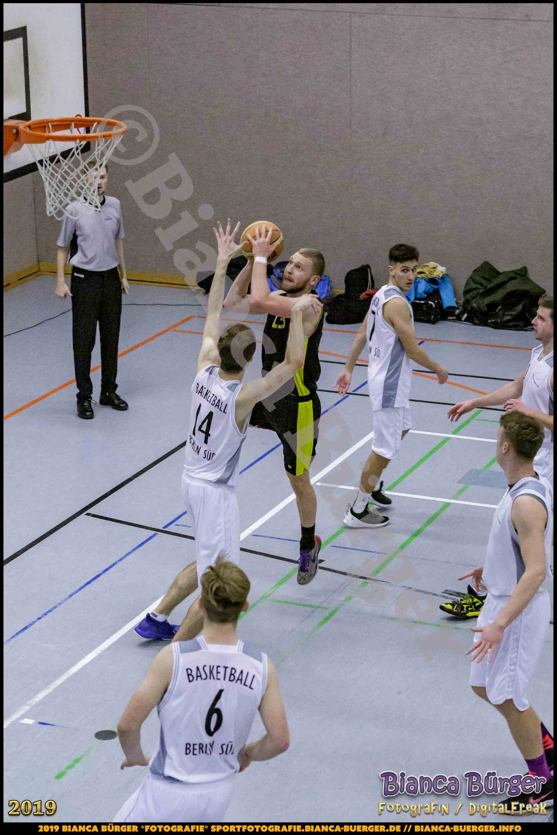 He BZB - Basketball Berlin Süd 1 vs Weddinger Wiesel 3 (S18/19, Basketball)