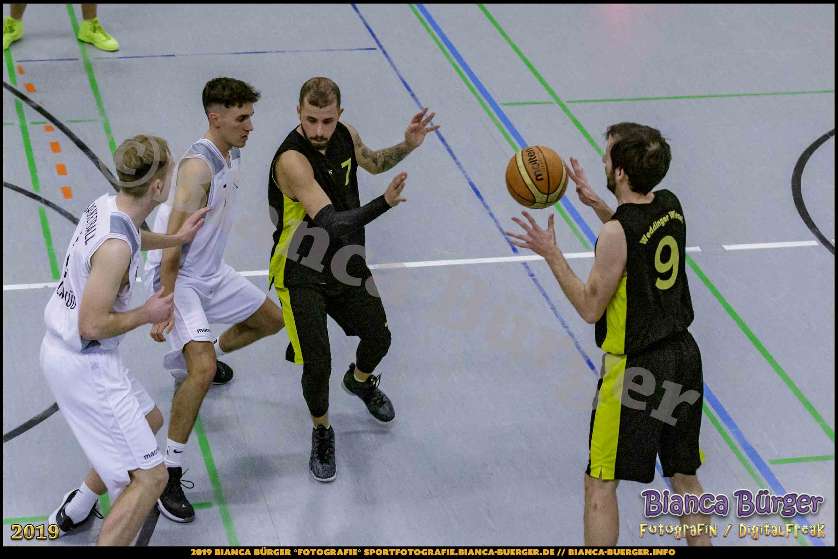 He BZB - Basketball Berlin Süd 1 vs Weddinger Wiesel 3 (S18/19, Basketball)
