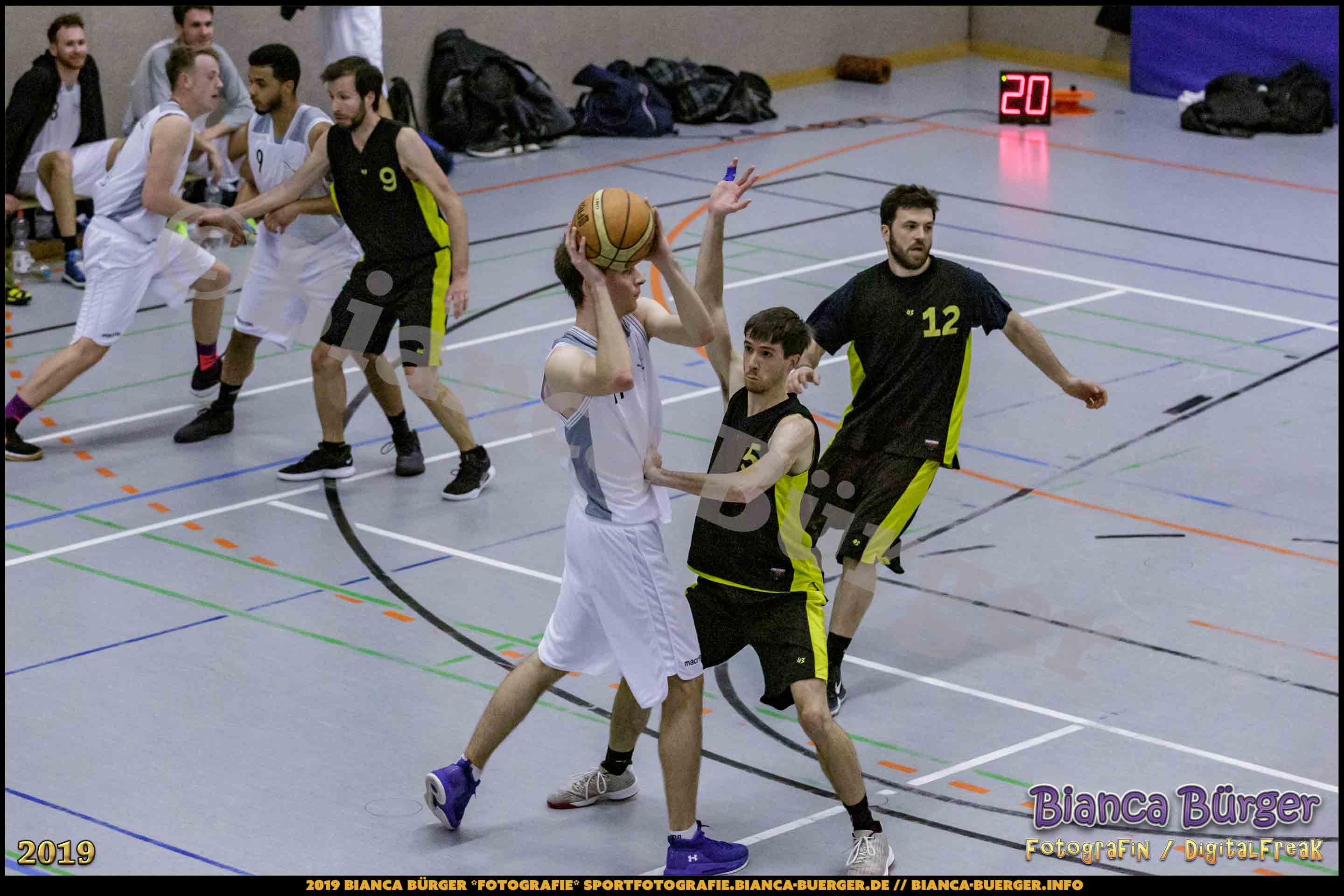 He BZB - Basketball Berlin Süd 1 vs Weddinger Wiesel 3 (S18/19, Basketball)