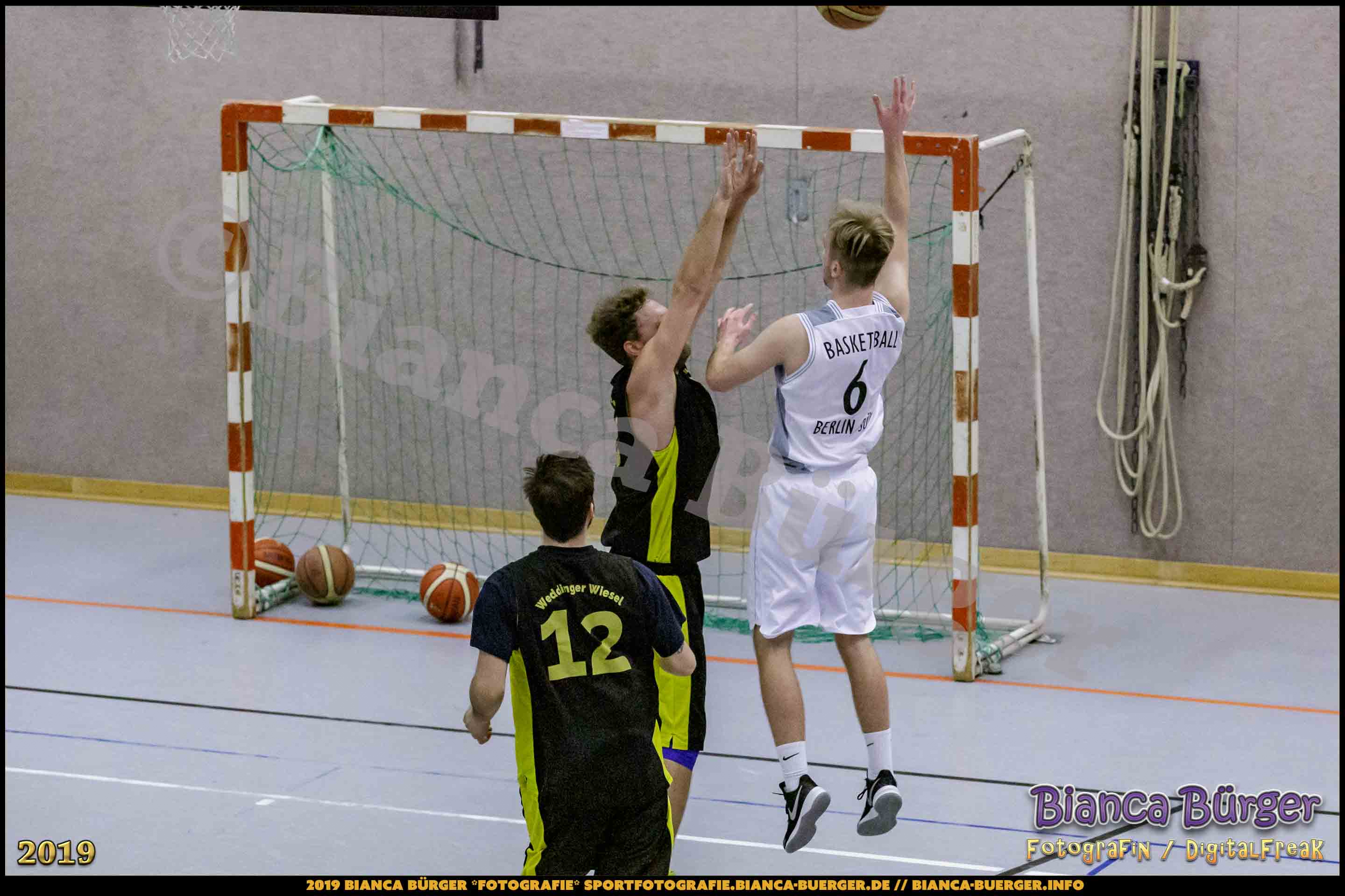 He BZB - Basketball Berlin Süd 1 vs Weddinger Wiesel 3 (S18/19, Basketball)
