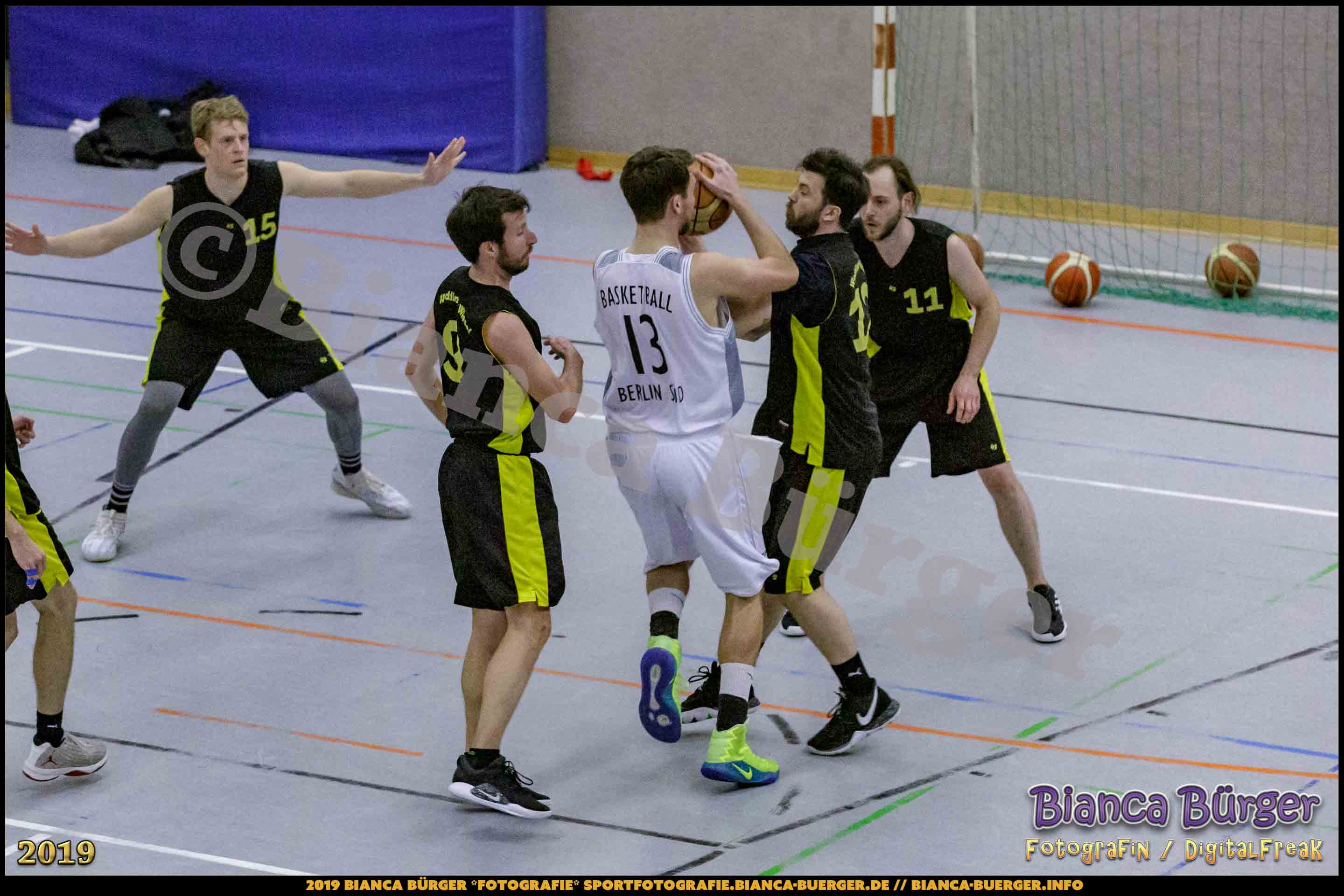 He BZB - Basketball Berlin Süd 1 vs Weddinger Wiesel 3 (S18/19, Basketball)
