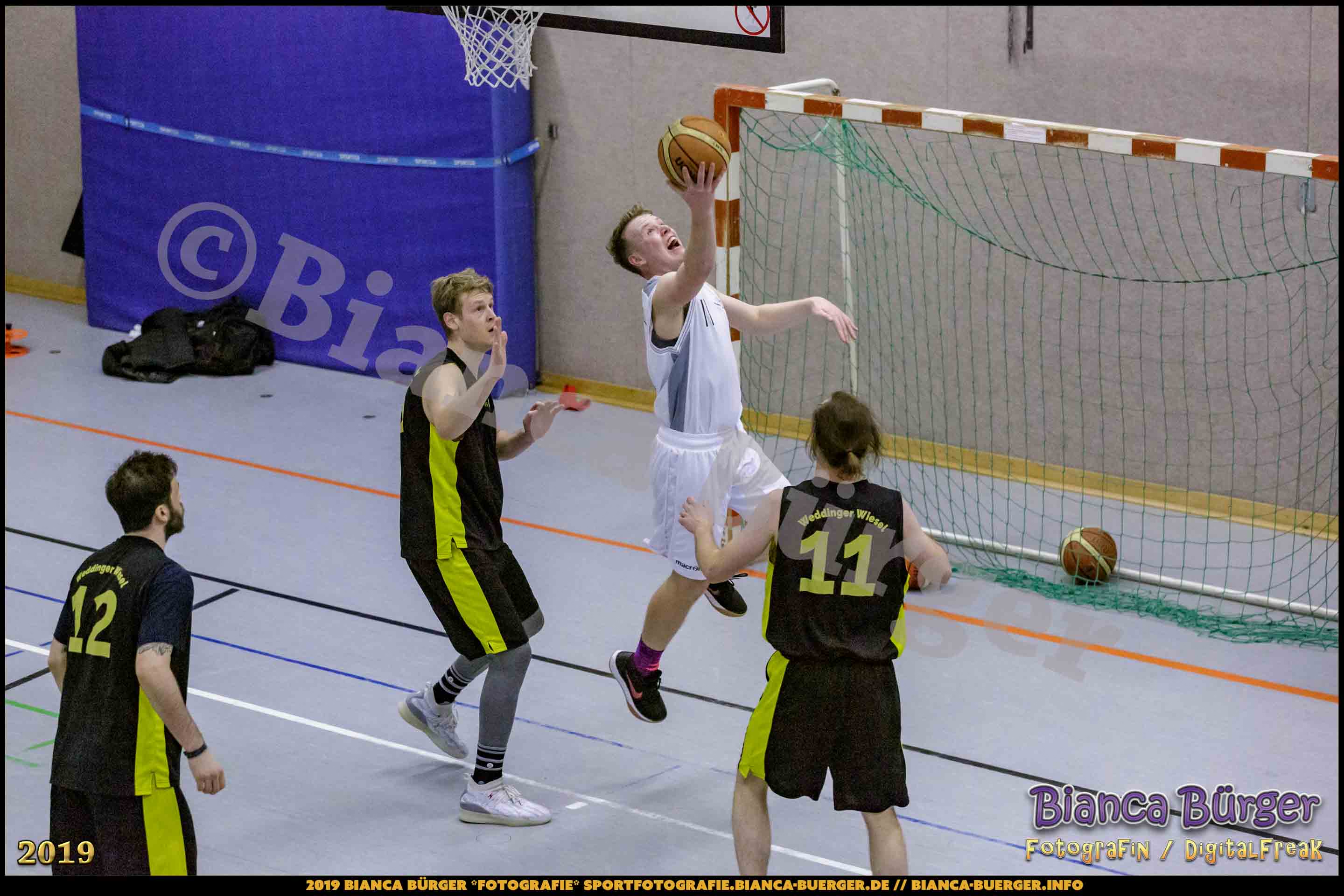 He BZB - Basketball Berlin Süd 1 vs Weddinger Wiesel 3 (S18/19, Basketball)