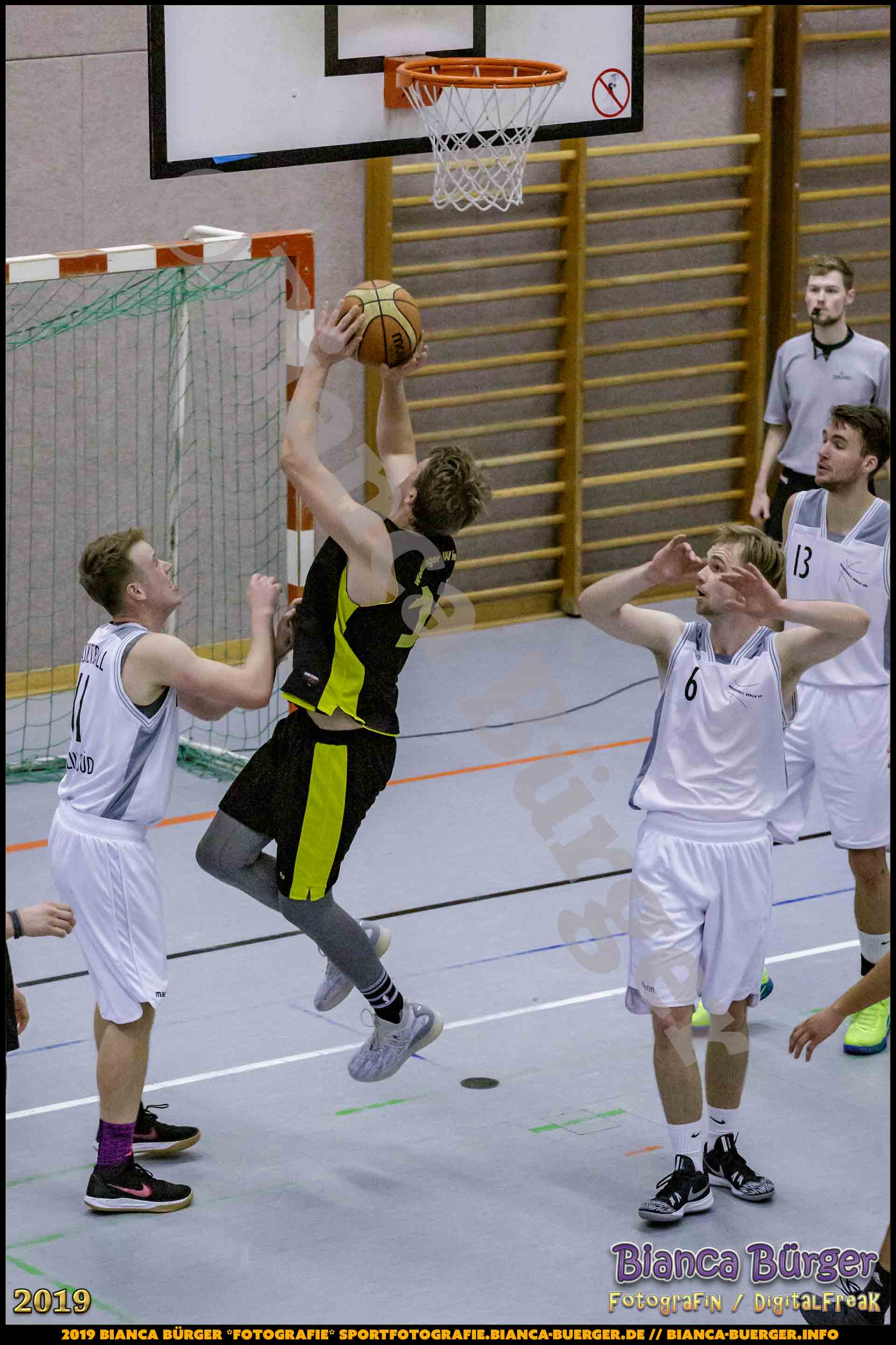 He BZB - Basketball Berlin Süd 1 vs Weddinger Wiesel 3 (S18/19, Basketball)