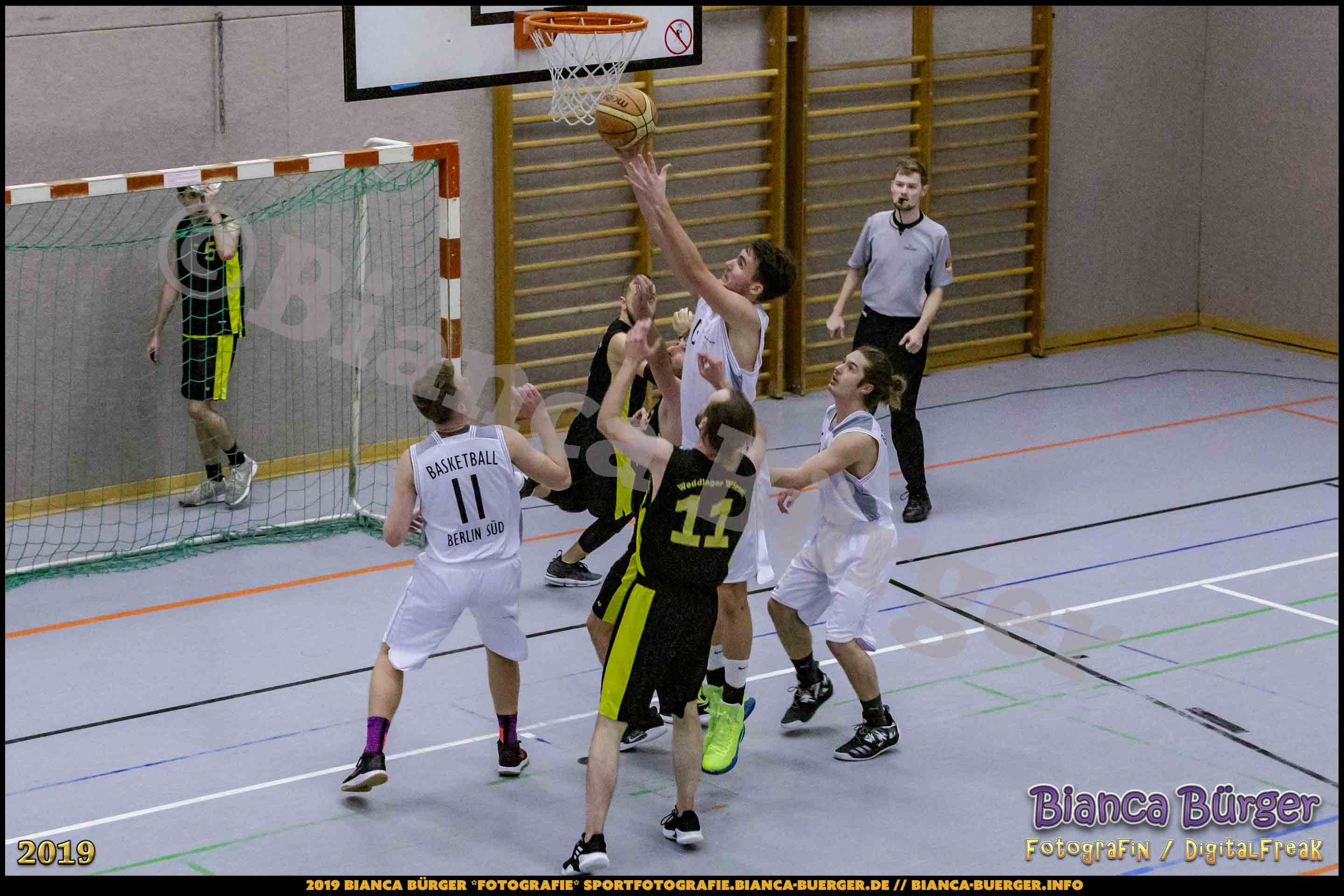 He BZB - Basketball Berlin Süd 1 vs Weddinger Wiesel 3 (S18/19, Basketball)