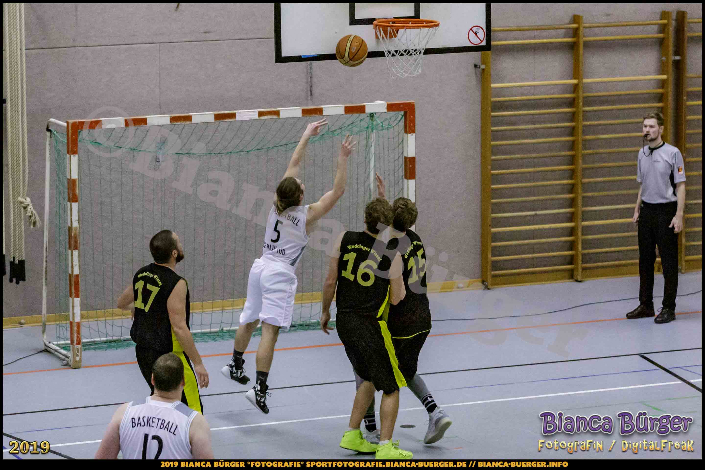He BZB - Basketball Berlin Süd 1 vs Weddinger Wiesel 3 (S18/19, Basketball)