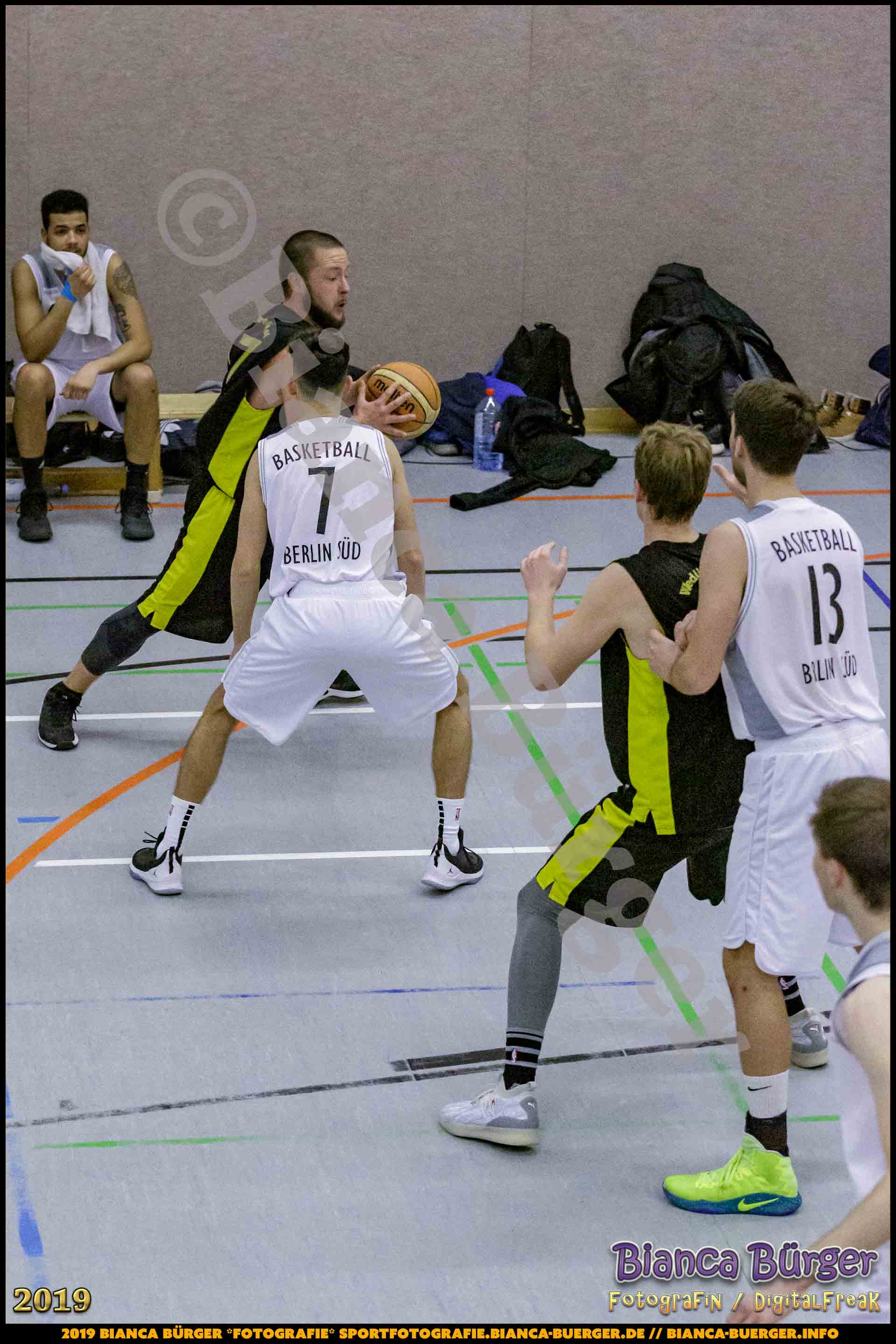He BZB - Basketball Berlin Süd 1 vs Weddinger Wiesel 3 (S18/19, Basketball)