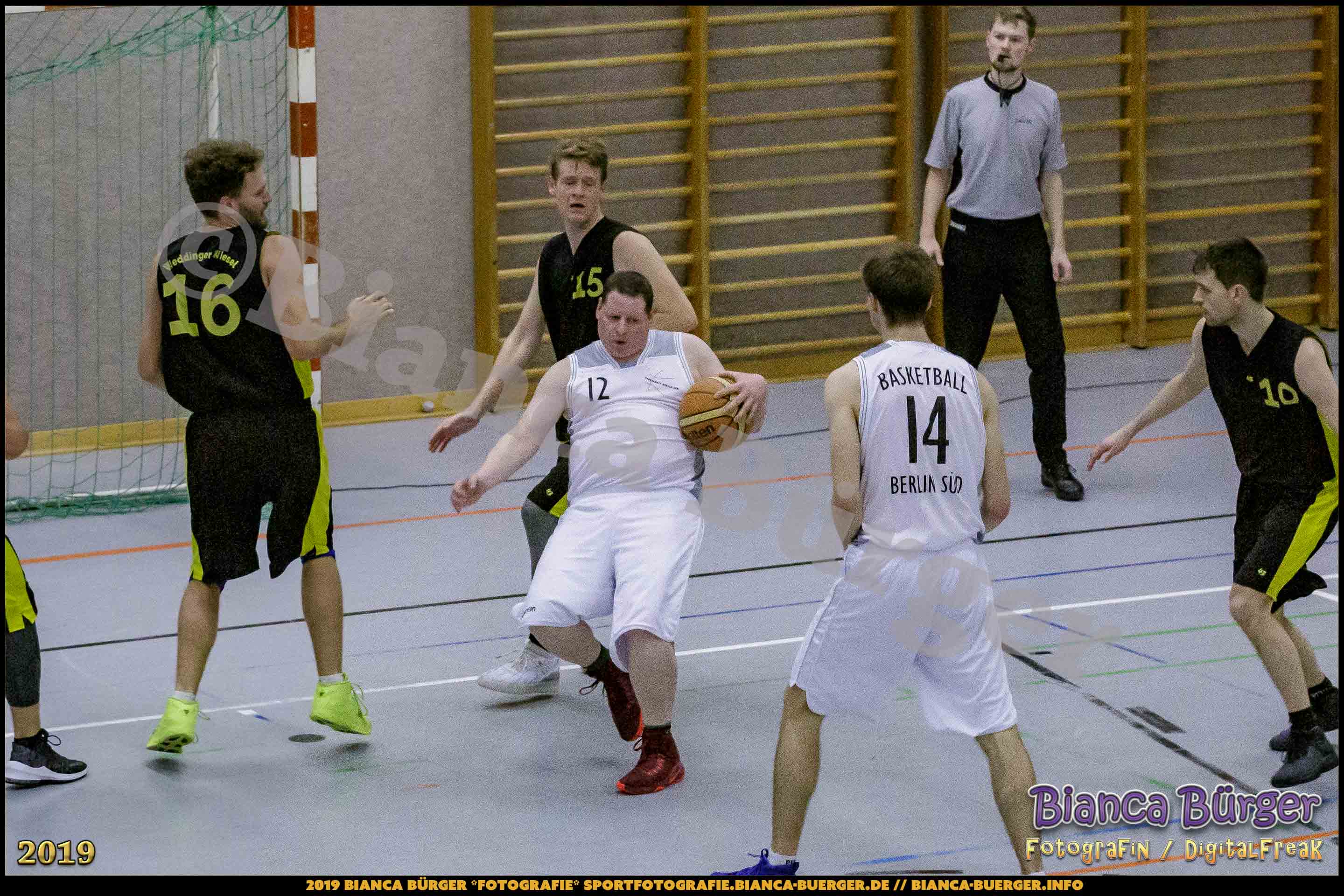 He BZB - Basketball Berlin Süd 1 vs Weddinger Wiesel 3 (S18/19, Basketball)