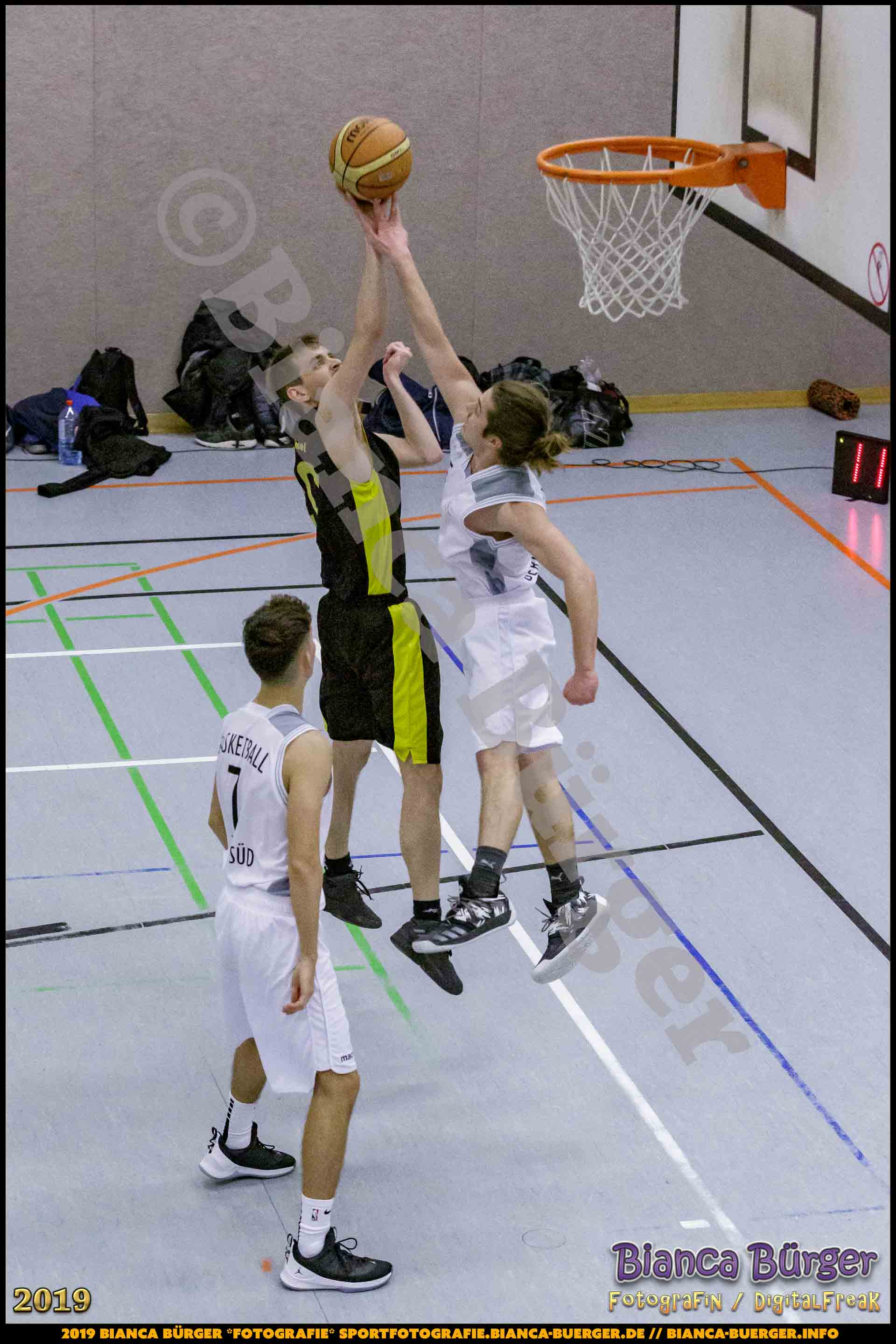 He BZB - Basketball Berlin Süd 1 vs Weddinger Wiesel 3 (S18/19, Basketball)