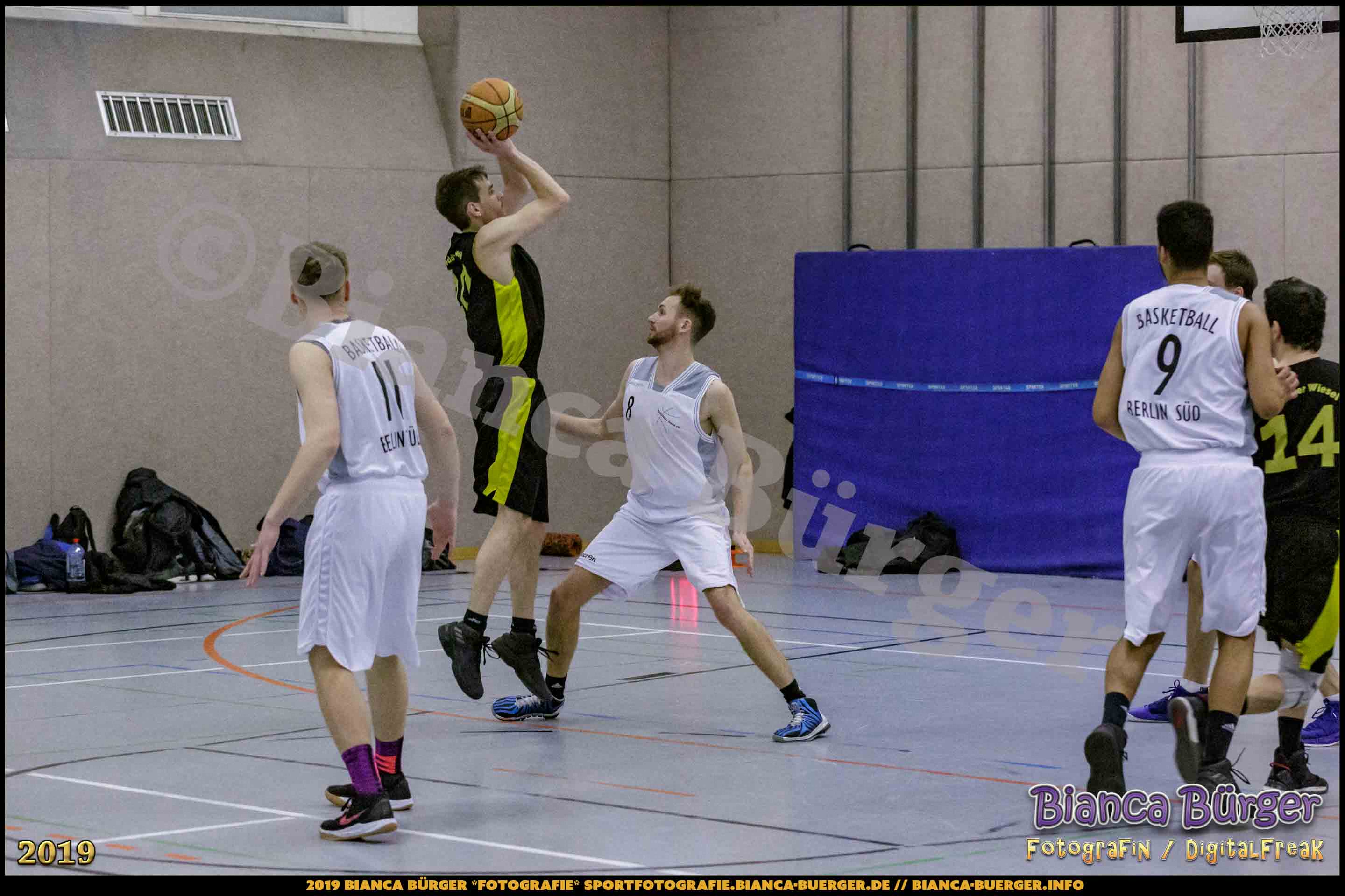 He BZB - Basketball Berlin Süd 1 vs Weddinger Wiesel 3 (S18/19, Basketball)