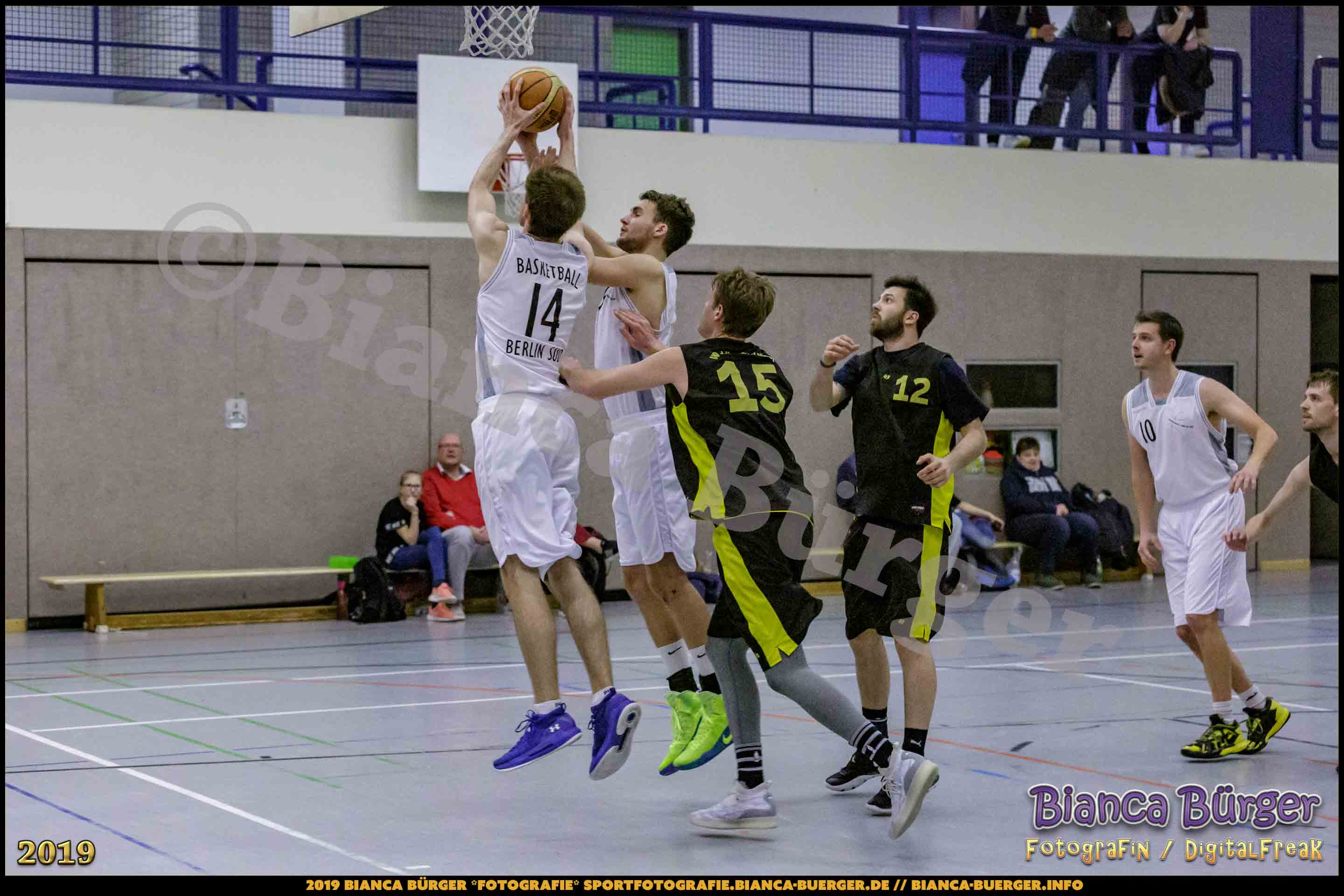 He BZB - Basketball Berlin Süd 1 vs Weddinger Wiesel 3 (S18/19, Basketball)