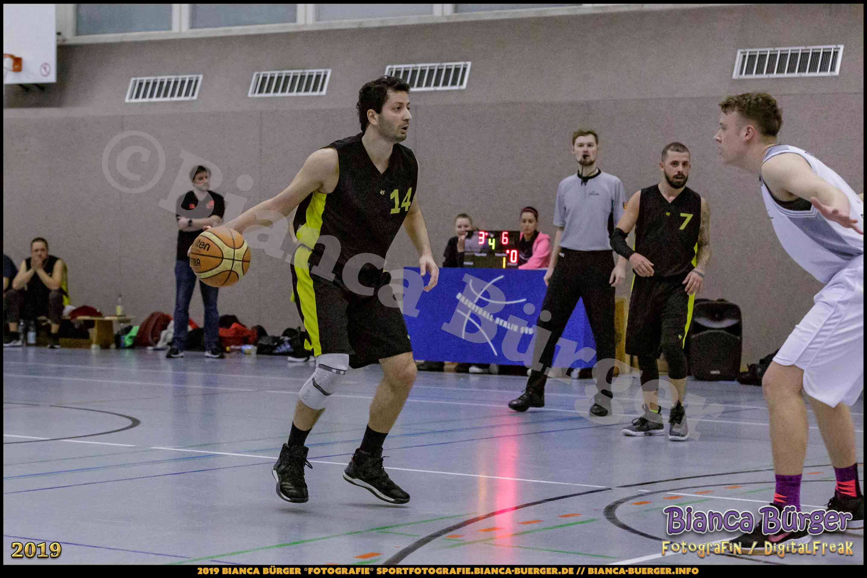 He BZB - Basketball Berlin Süd 1 vs Weddinger Wiesel 3 (S18/19, Basketball)