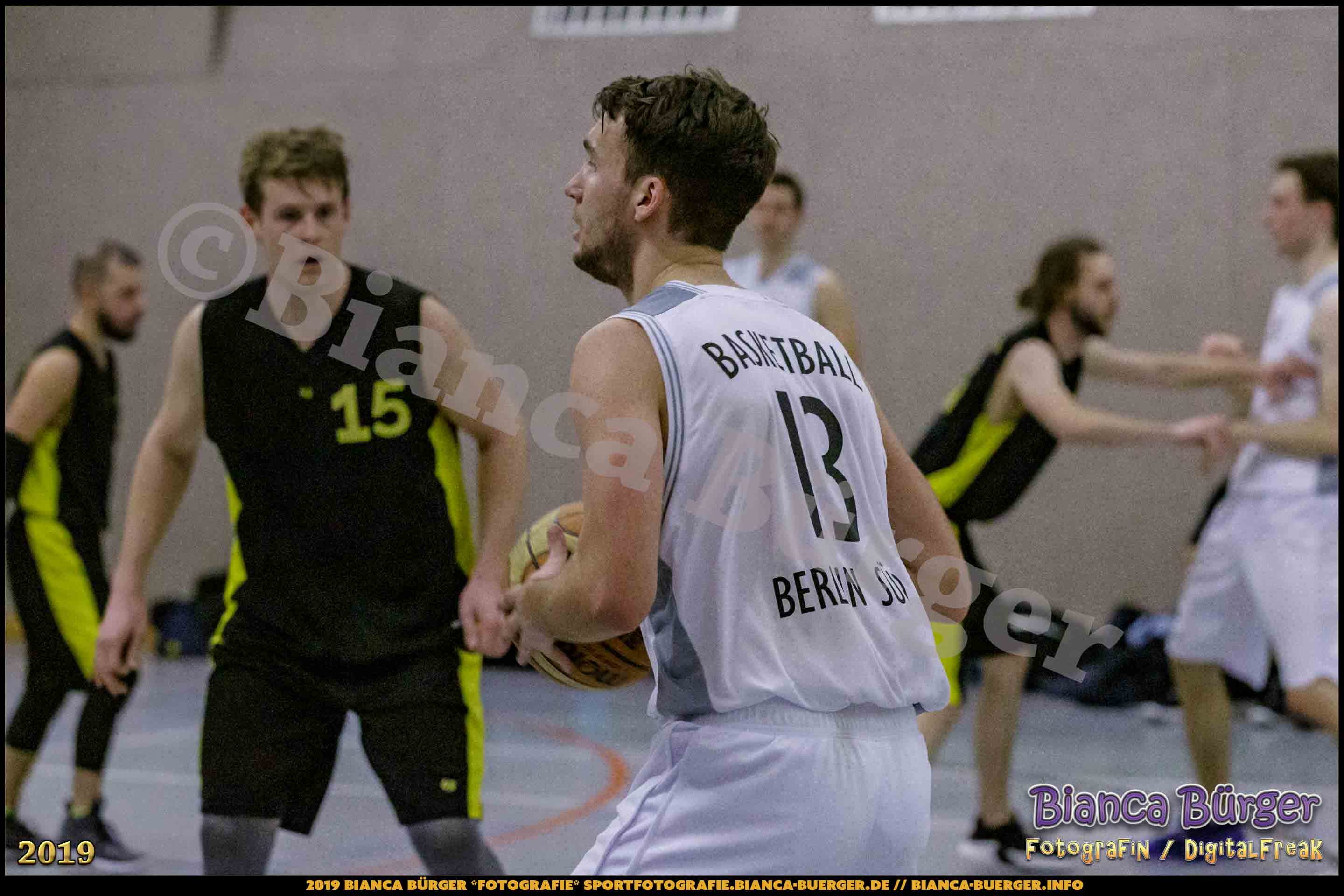 He BZB - Basketball Berlin Süd 1 vs Weddinger Wiesel 3 (S18/19, Basketball)