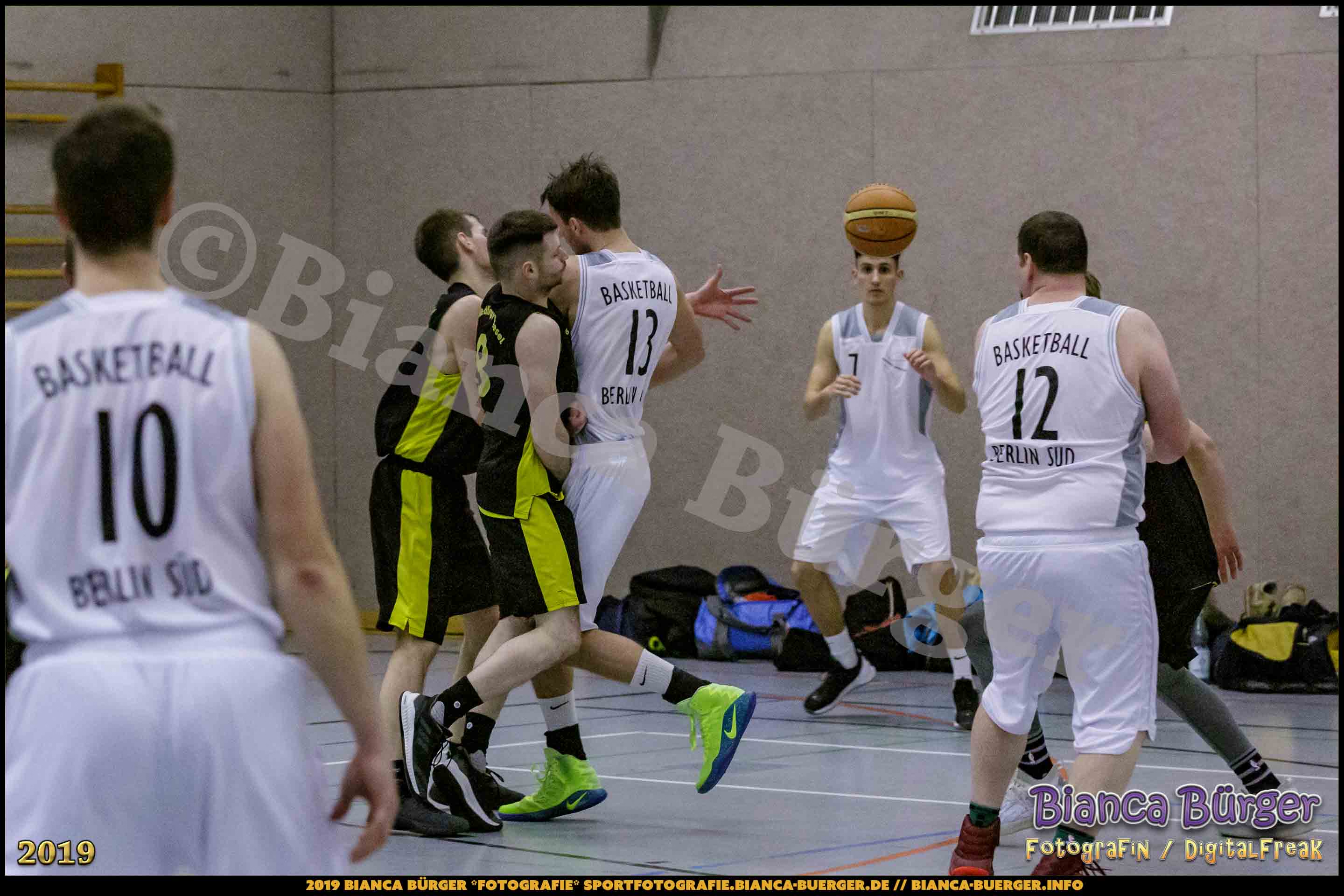 He BZB - Basketball Berlin Süd 1 vs Weddinger Wiesel 3 (S18/19, Basketball)